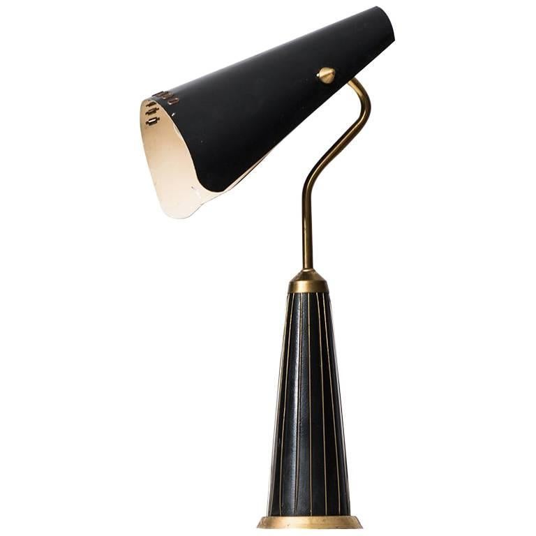 Table Lamp with Flexible Shade Produced in Sweden For Sale