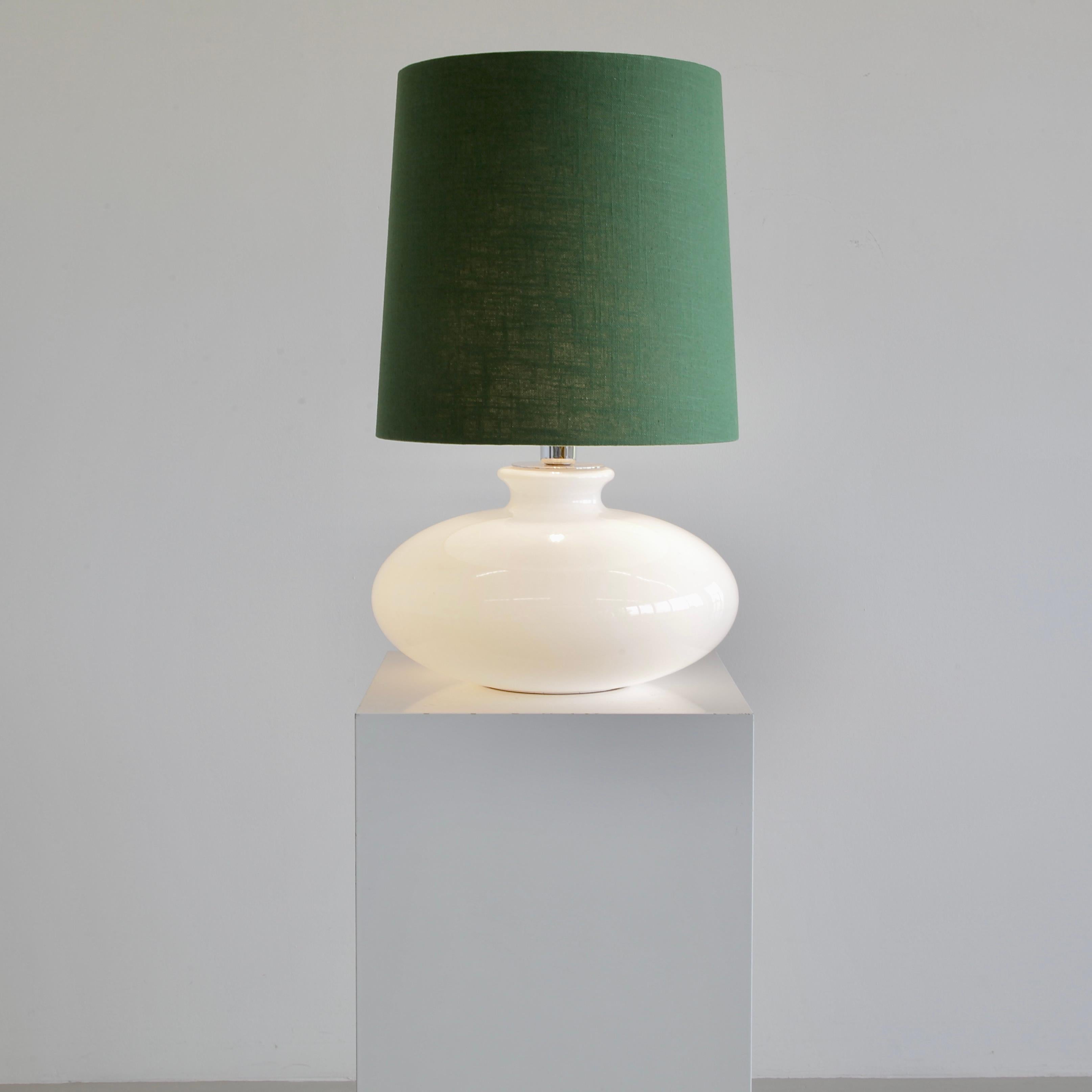 Late 20th Century Table Lamp with Illuminated Base, France 1970s For Sale