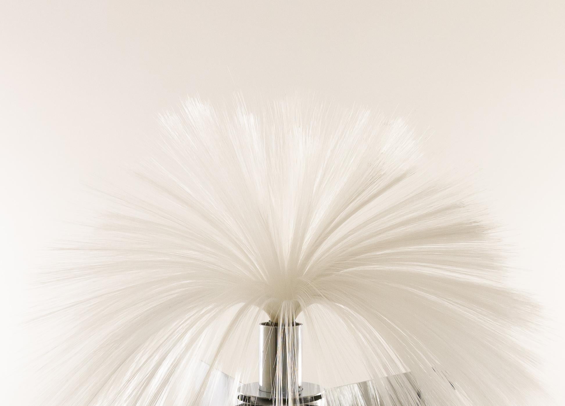 Table Lamp with Optic Fibre by Jürgen Fischer for Zanotta, 1969 In Good Condition In Rotterdam, NL