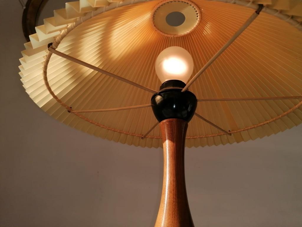 walnut lamp base