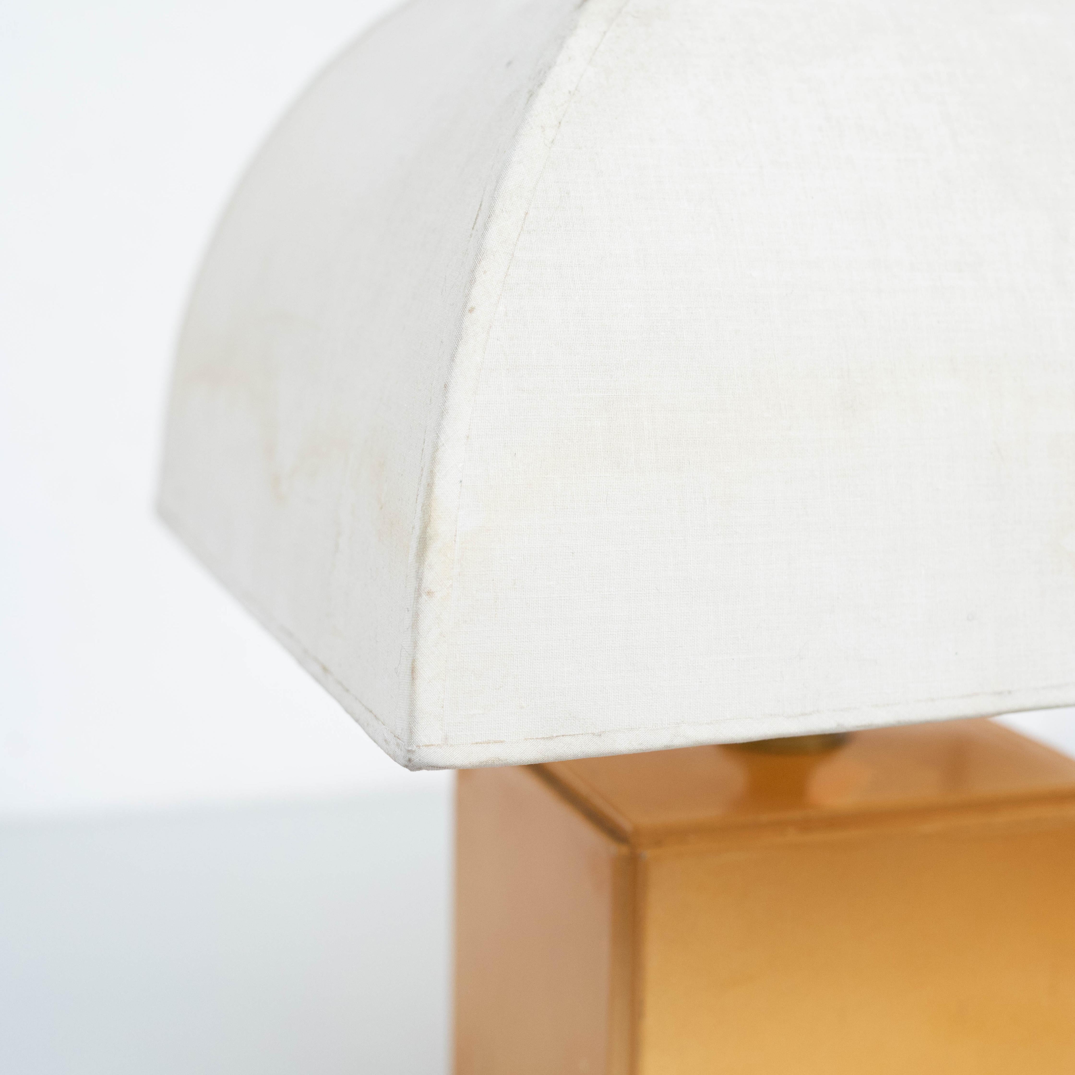 Table Lamp, Wood, circa 1970  For Sale 4
