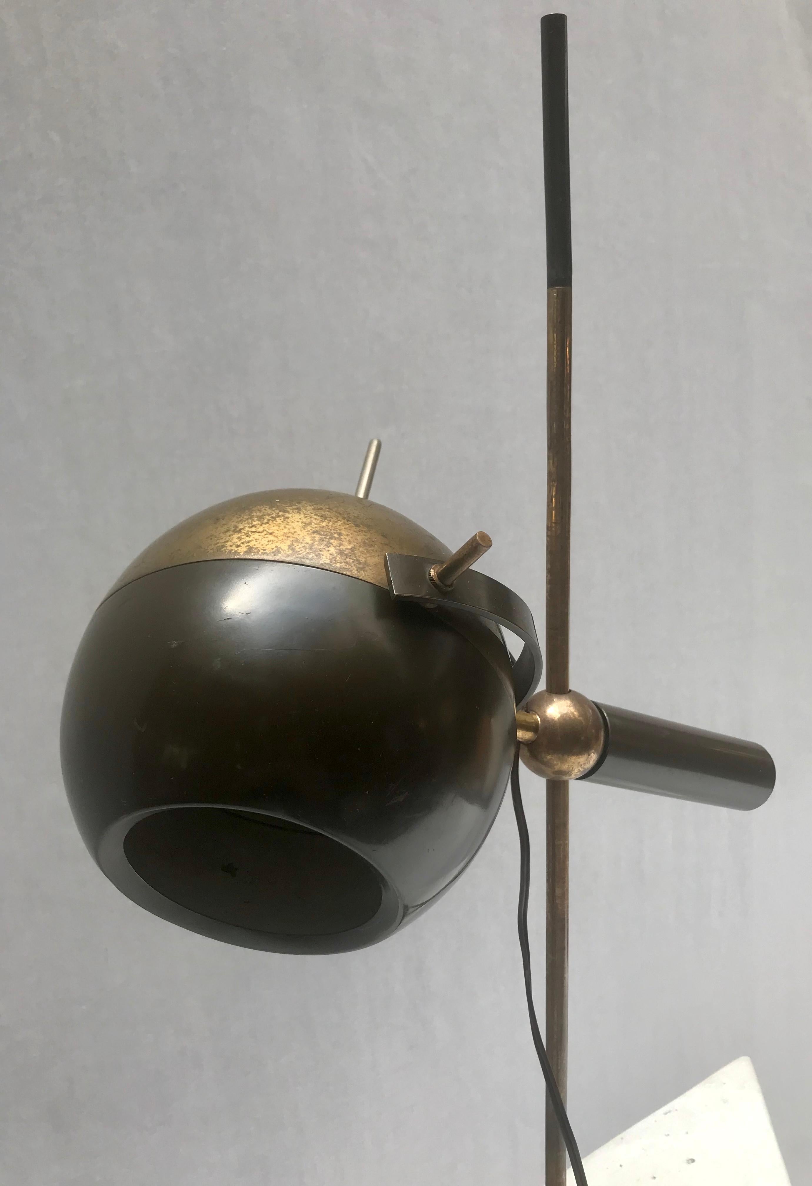 Mid-Century Modern Table Lampe by Lumi, Oscar Torlasco For Sale