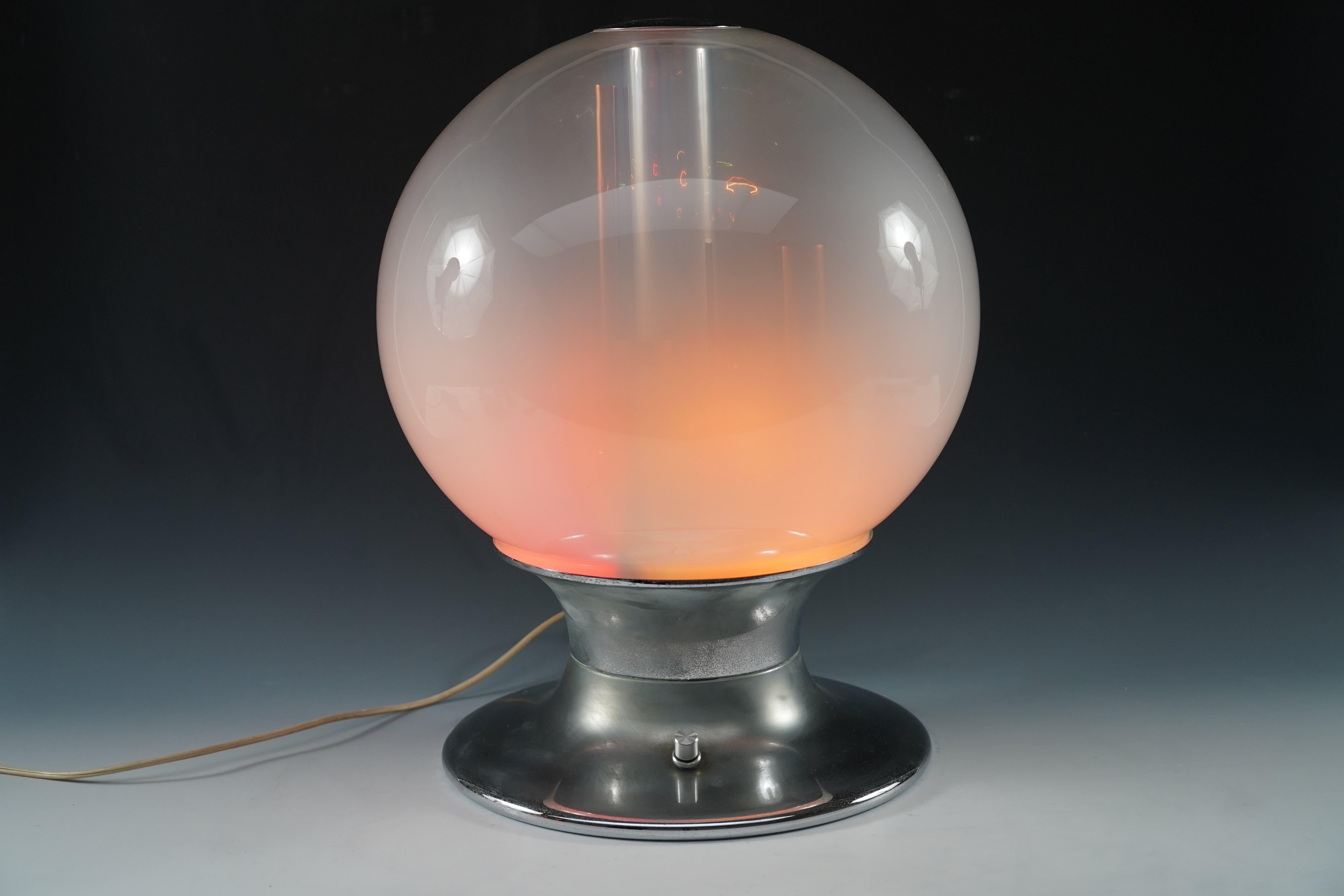 Moderne Lampe de table Selenova, Italie, vers 1970 en vente