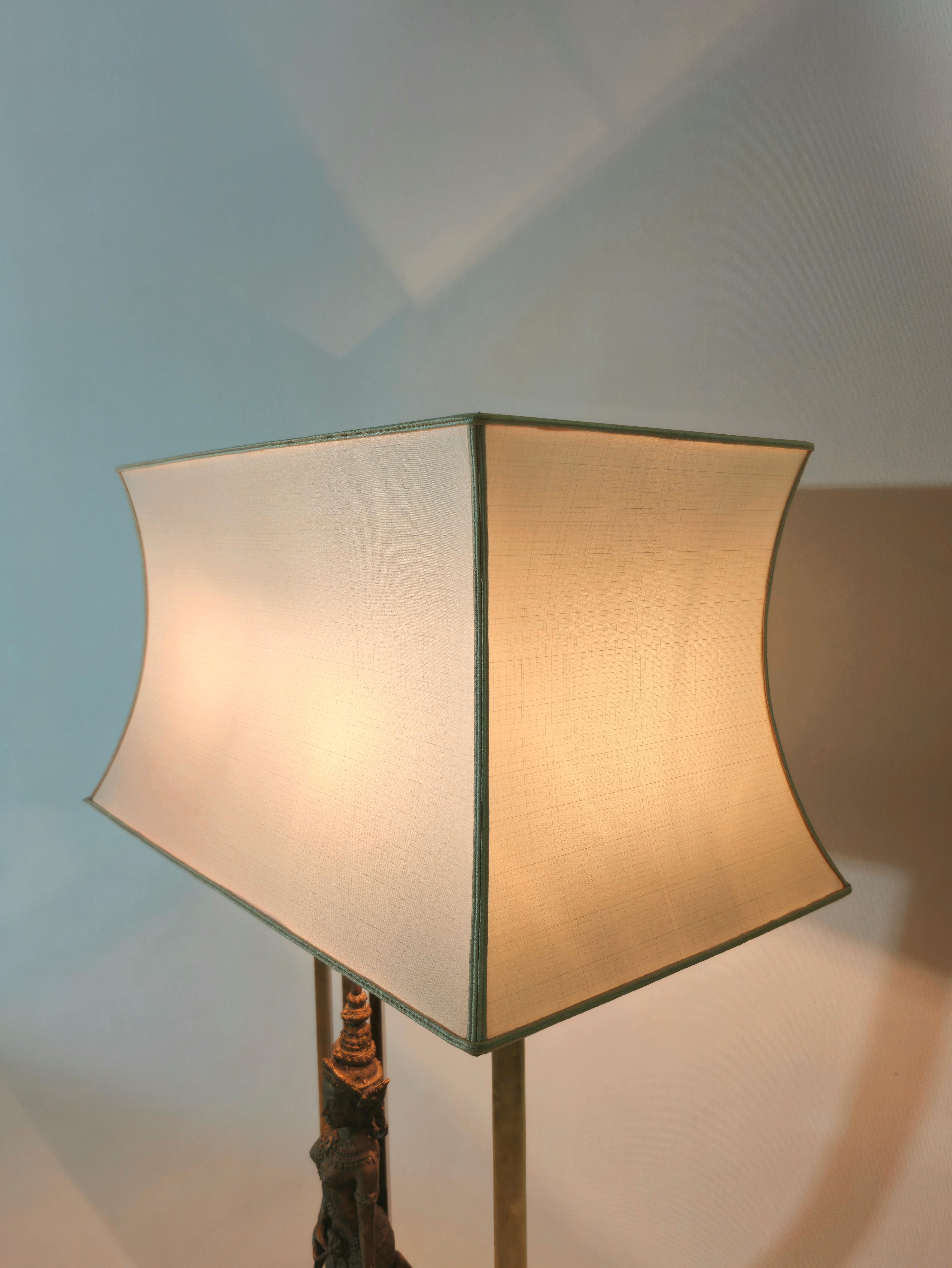 Table Lamps Brass Midcentury Modern Design Italy 1960/70s For Sale 6