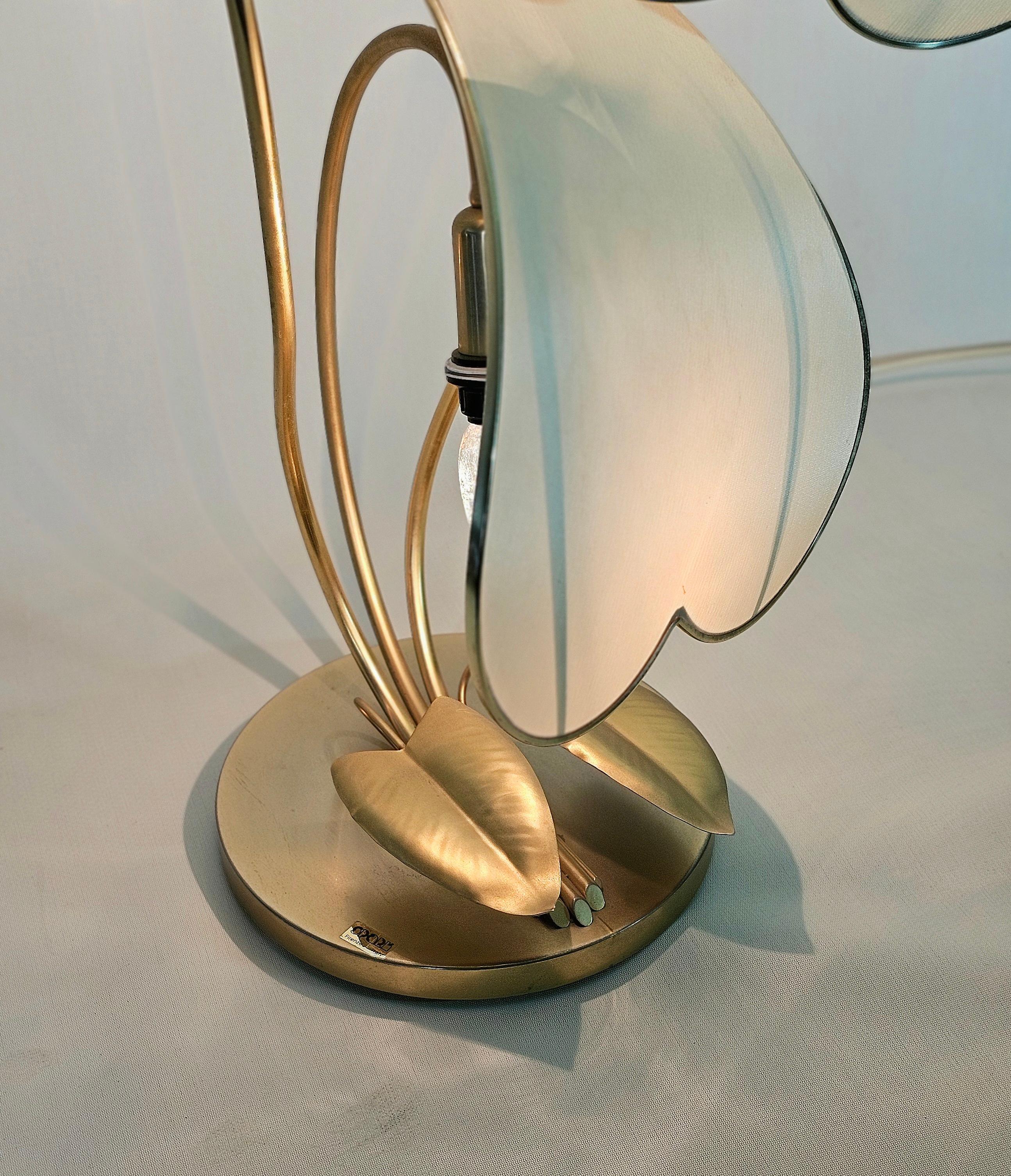 Table Lamps  Brass Midcentury Modern Design Italy 1970s 3