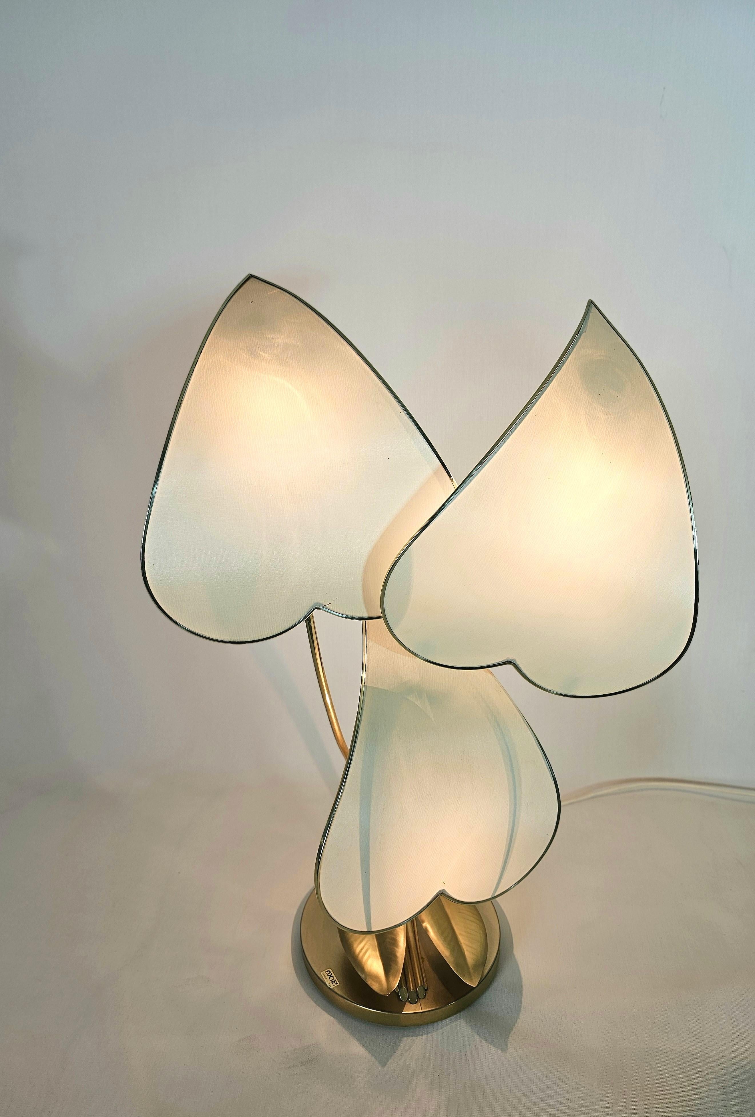 Table Lamps  Brass Midcentury Modern Design Italy 1970s 4