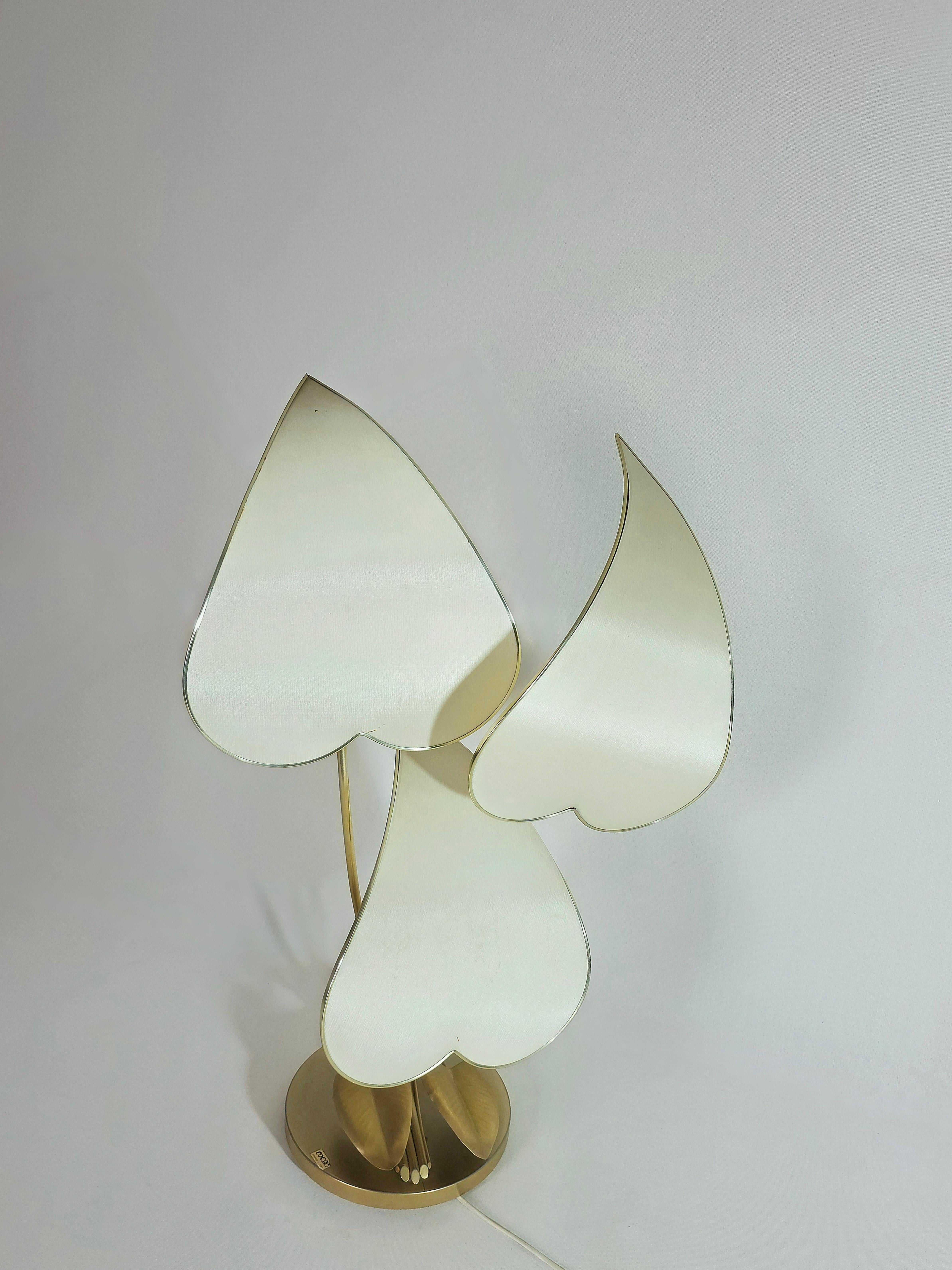 Table Lamps  Brass Midcentury Modern Design Italy 1970s 5