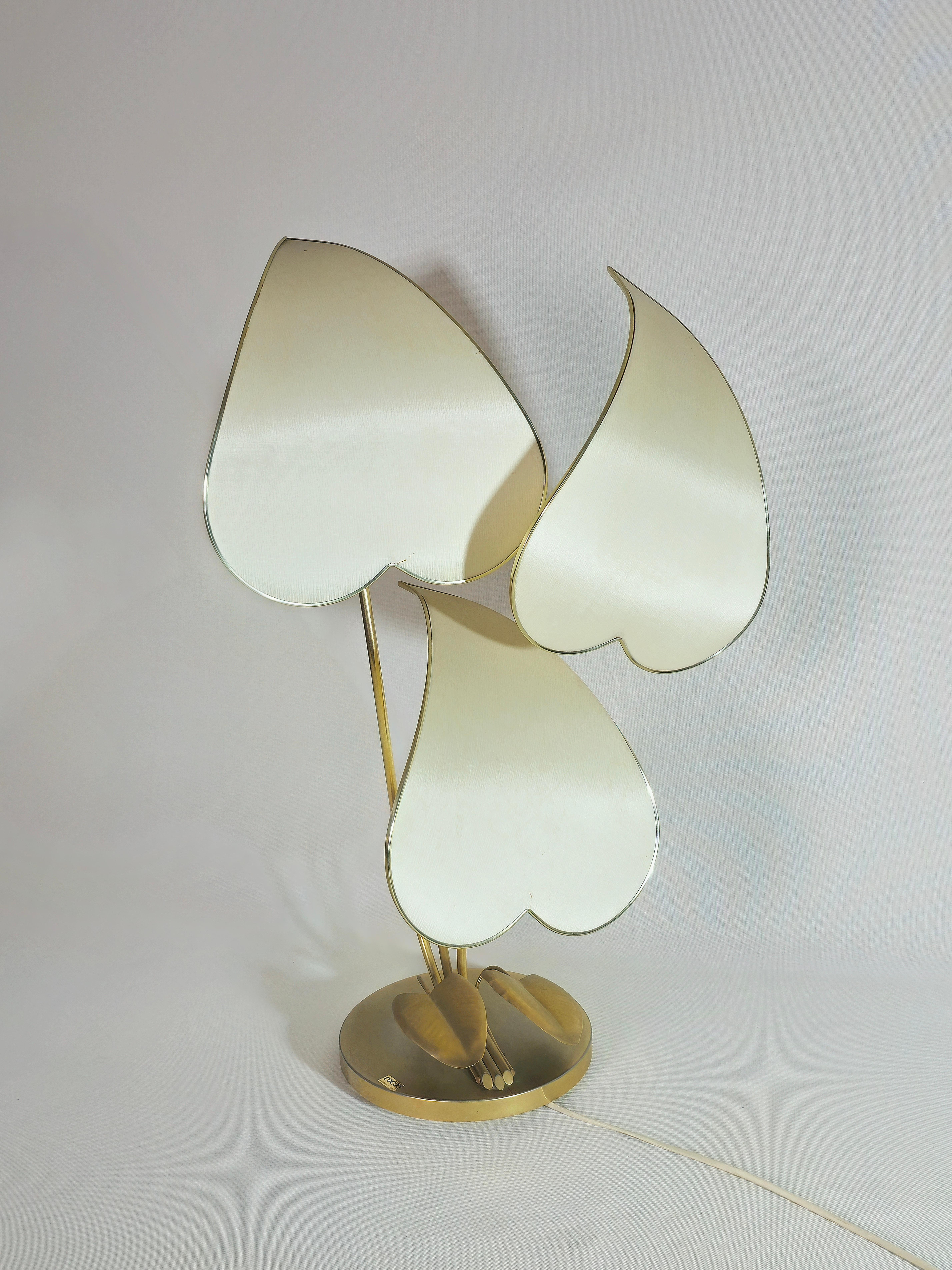 Table Lamps  Brass Midcentury Modern Design Italy 1970s 6