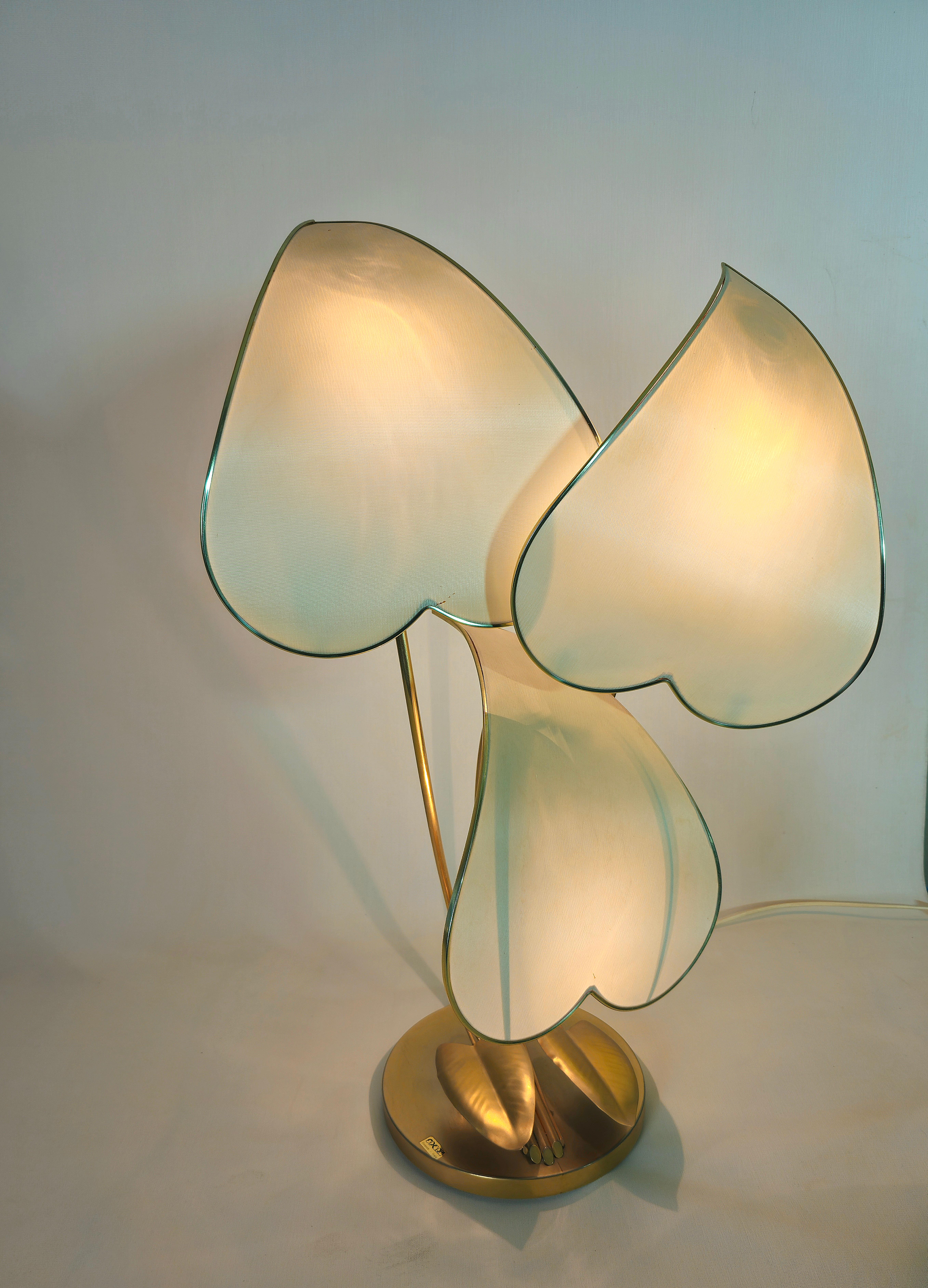 Table Lamps  Brass Midcentury Modern Design Italy 1970s 11
