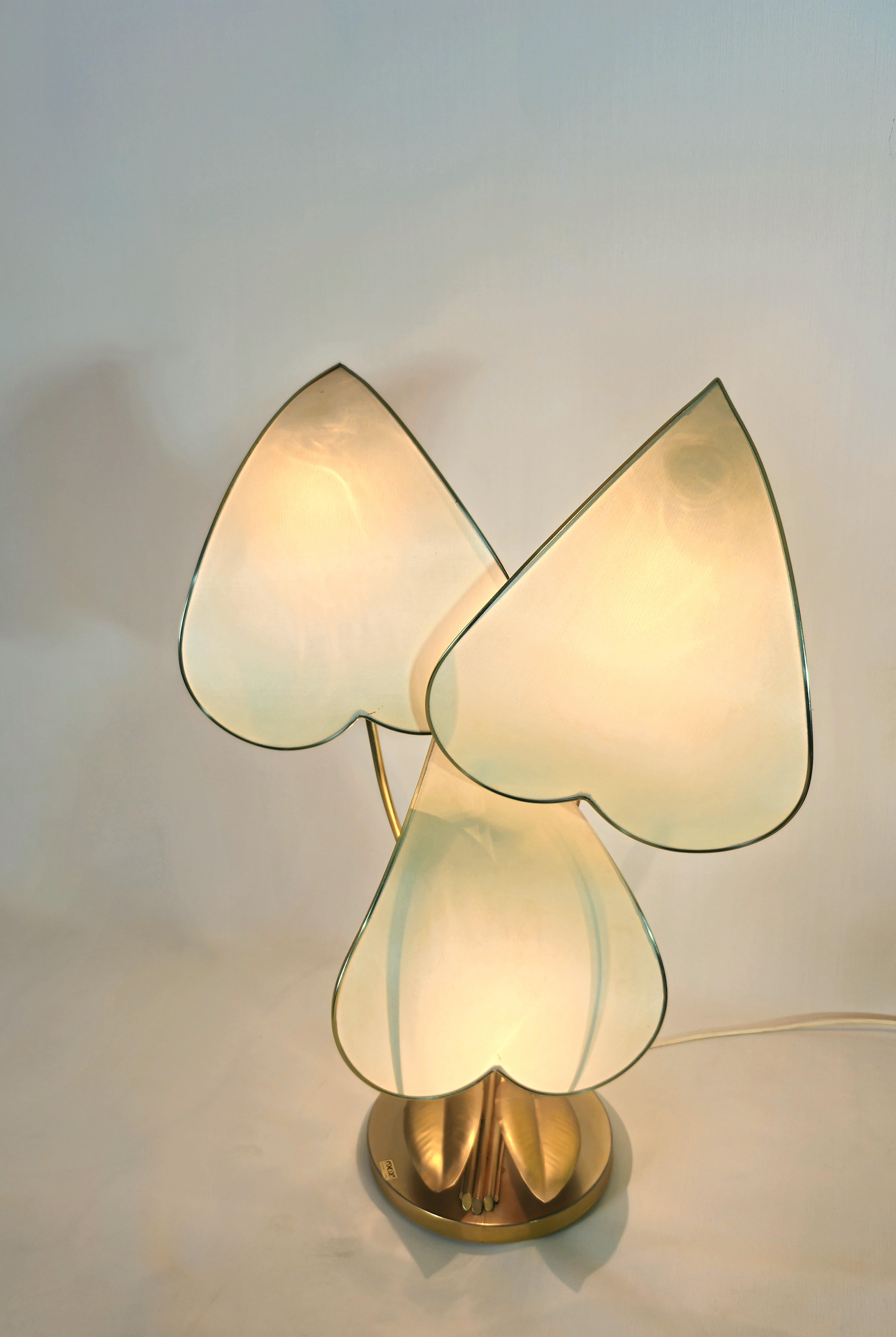 Table Lamps  Brass Midcentury Modern Design Italy 1970s In Good Condition In Palermo, IT