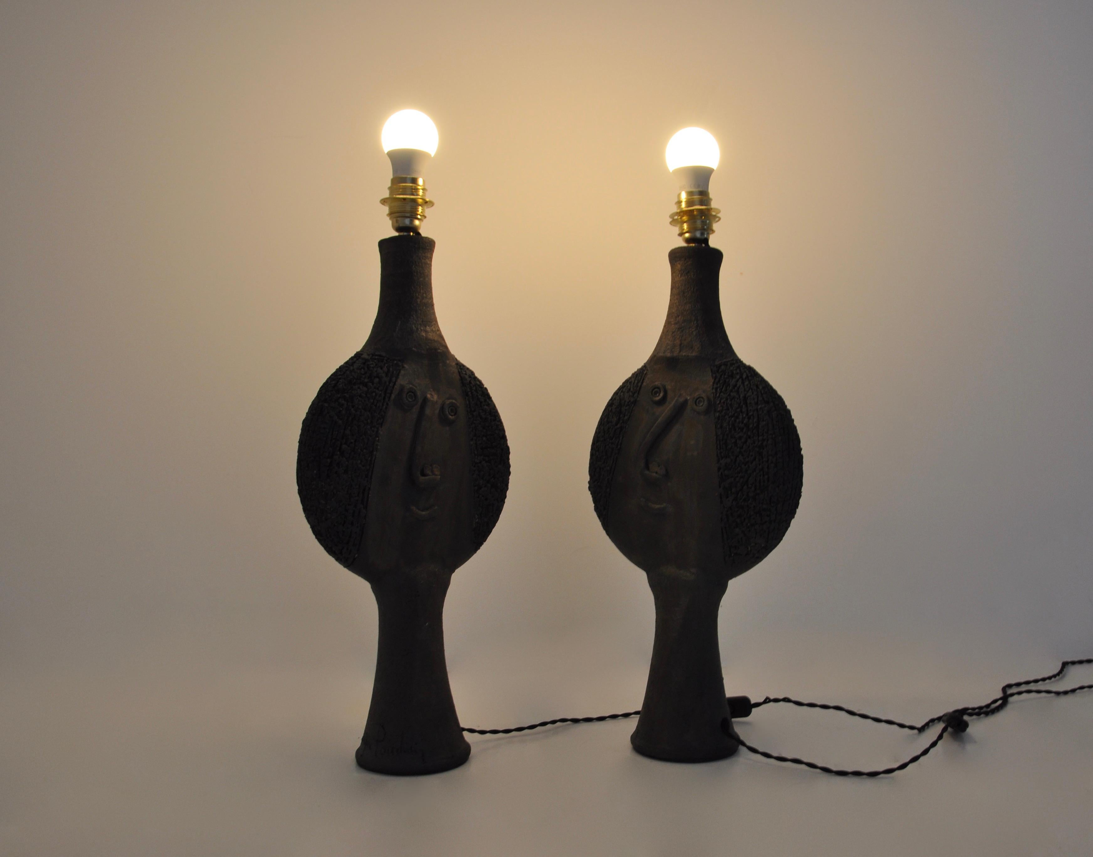 Table Lamps by Dominique Pouchain, Set of 2 For Sale 1