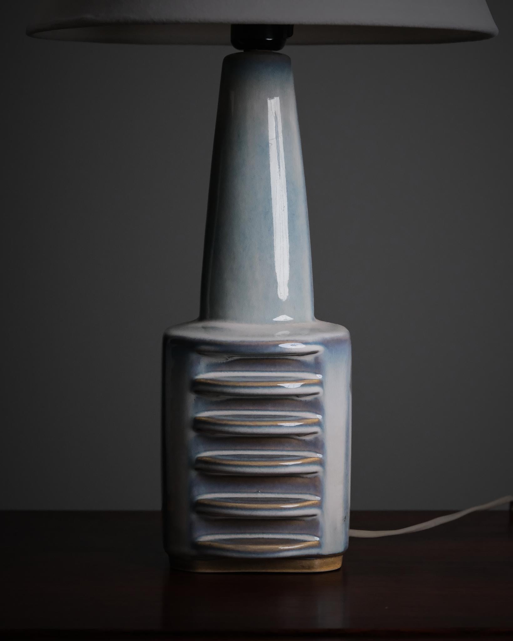 Table lamps by Einar Johansen for Søholm Stentøj, model 1078, Denmark, 1960s Gres en venta