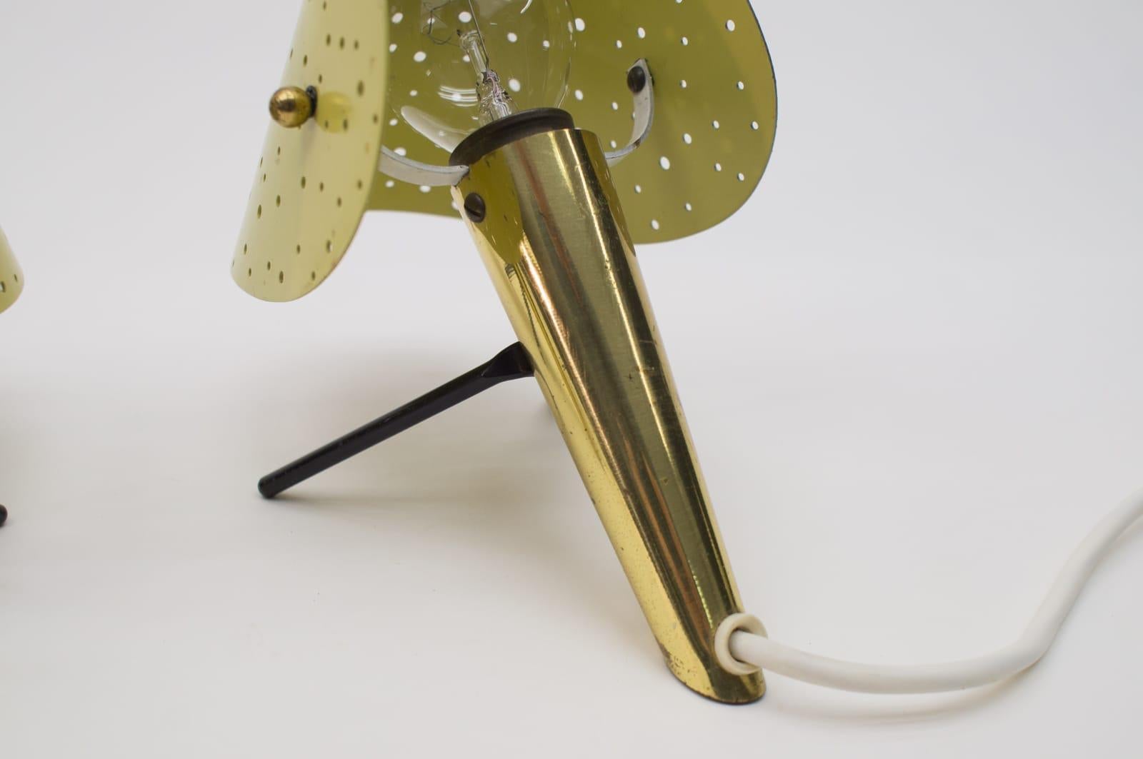 Lampes de table par Ernst Hillebrand, ensemble de 2, années 1950, Allemagne 9