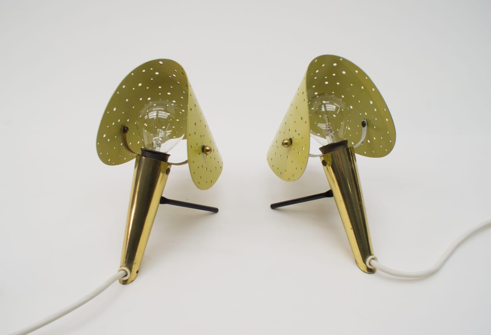 Table Lamps by Ernst Igl for Hillebrand, Set of 2, 1950s, Germany For Sale 11