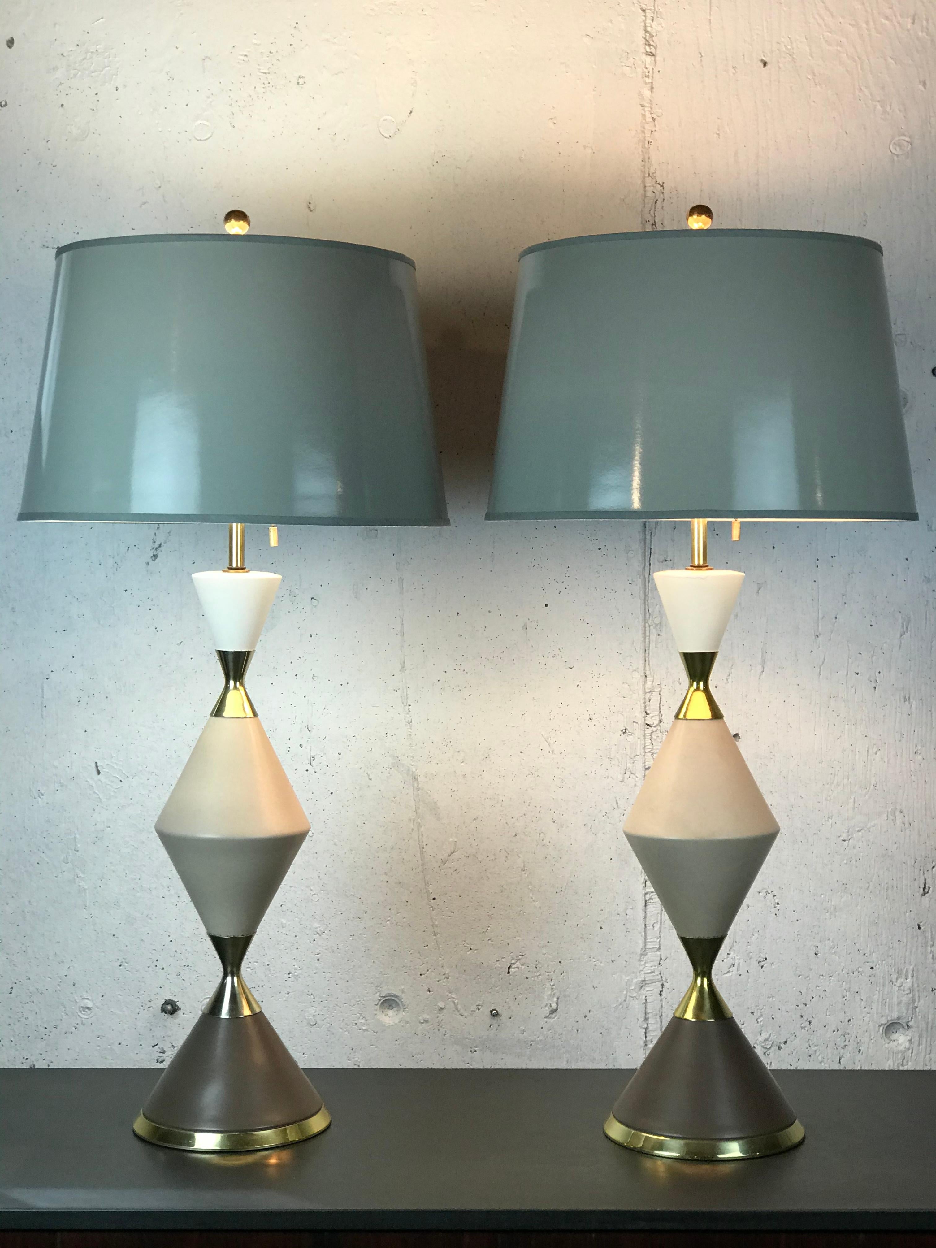 Stellar Harlequin Table Lamps by Gerald Thurston  6