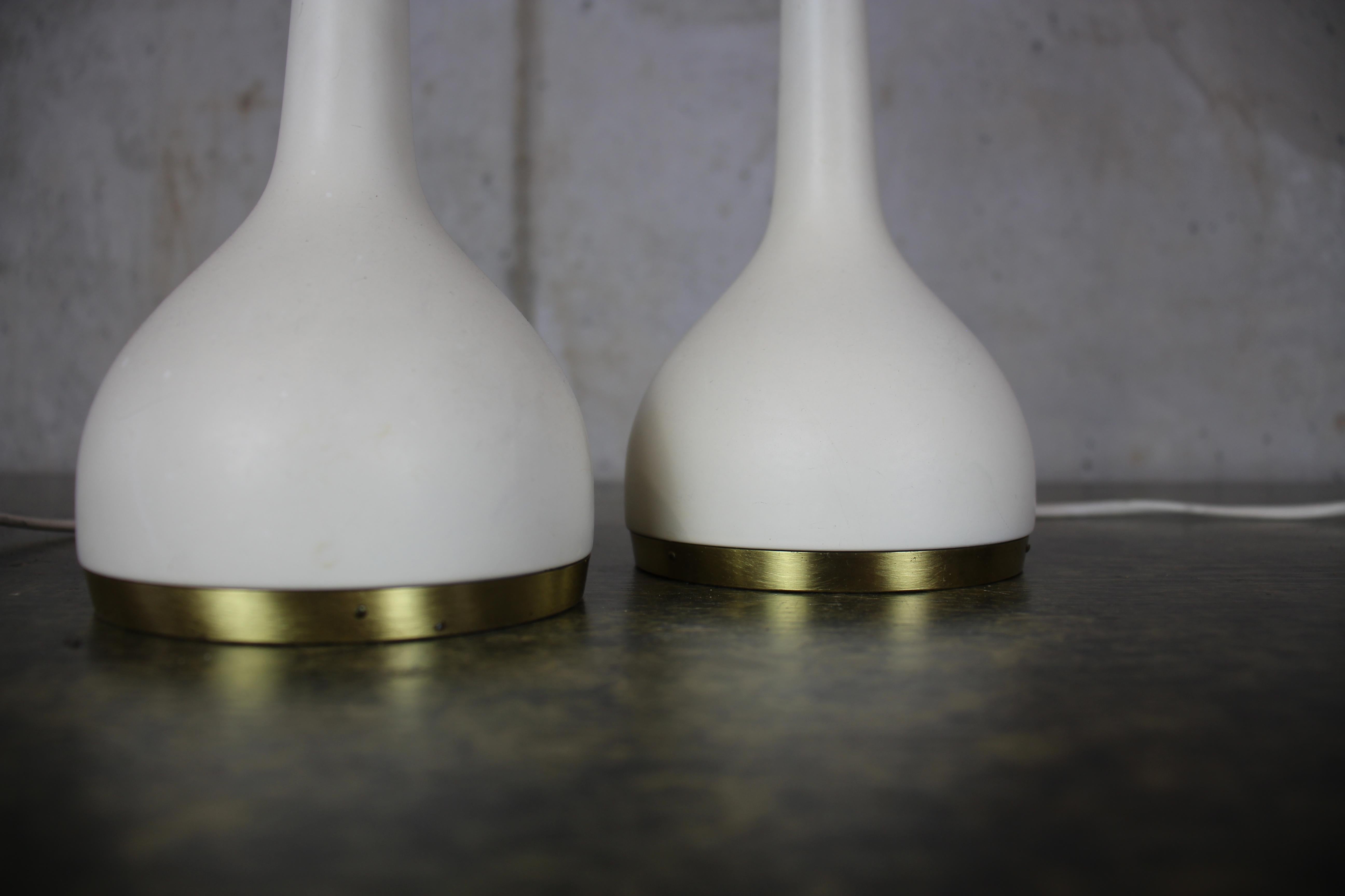 Lampes de bureau par Hans-Agne Jakobsson AB Markaryd, Suède, années 1960, ensemble de deux lampes en vente 10
