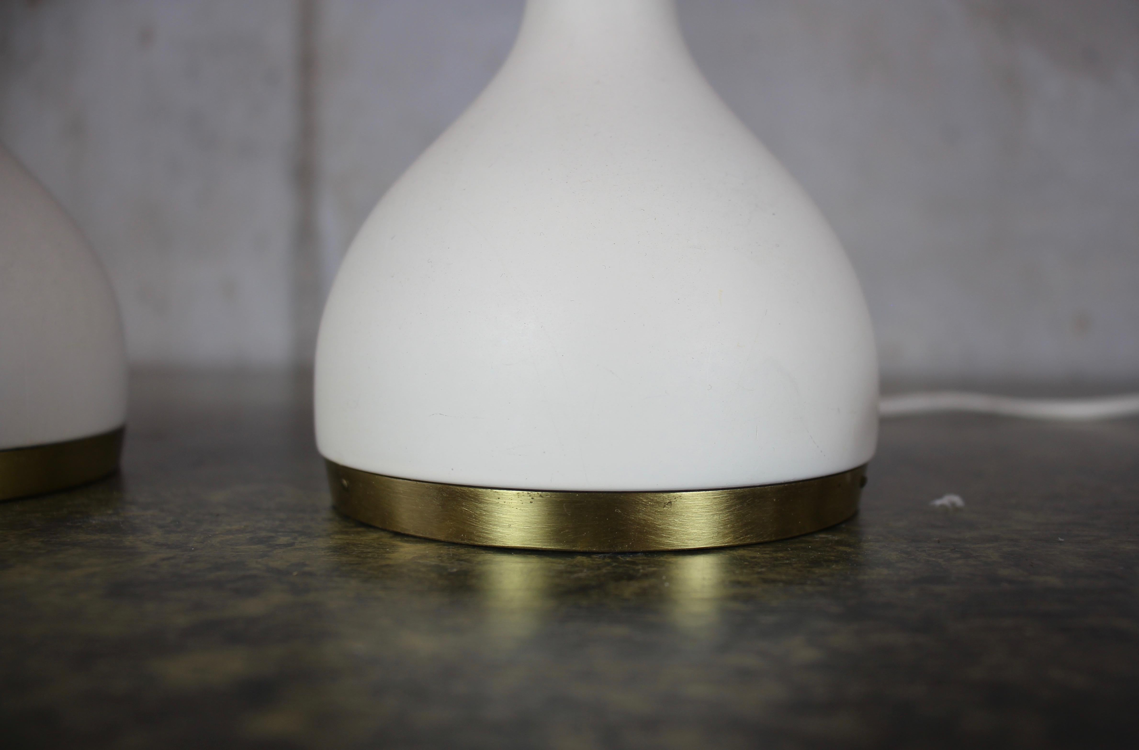 Lampes de bureau par Hans-Agne Jakobsson AB Markaryd, Suède, années 1960, ensemble de deux lampes Excellent état - En vente à Hamburg, DE