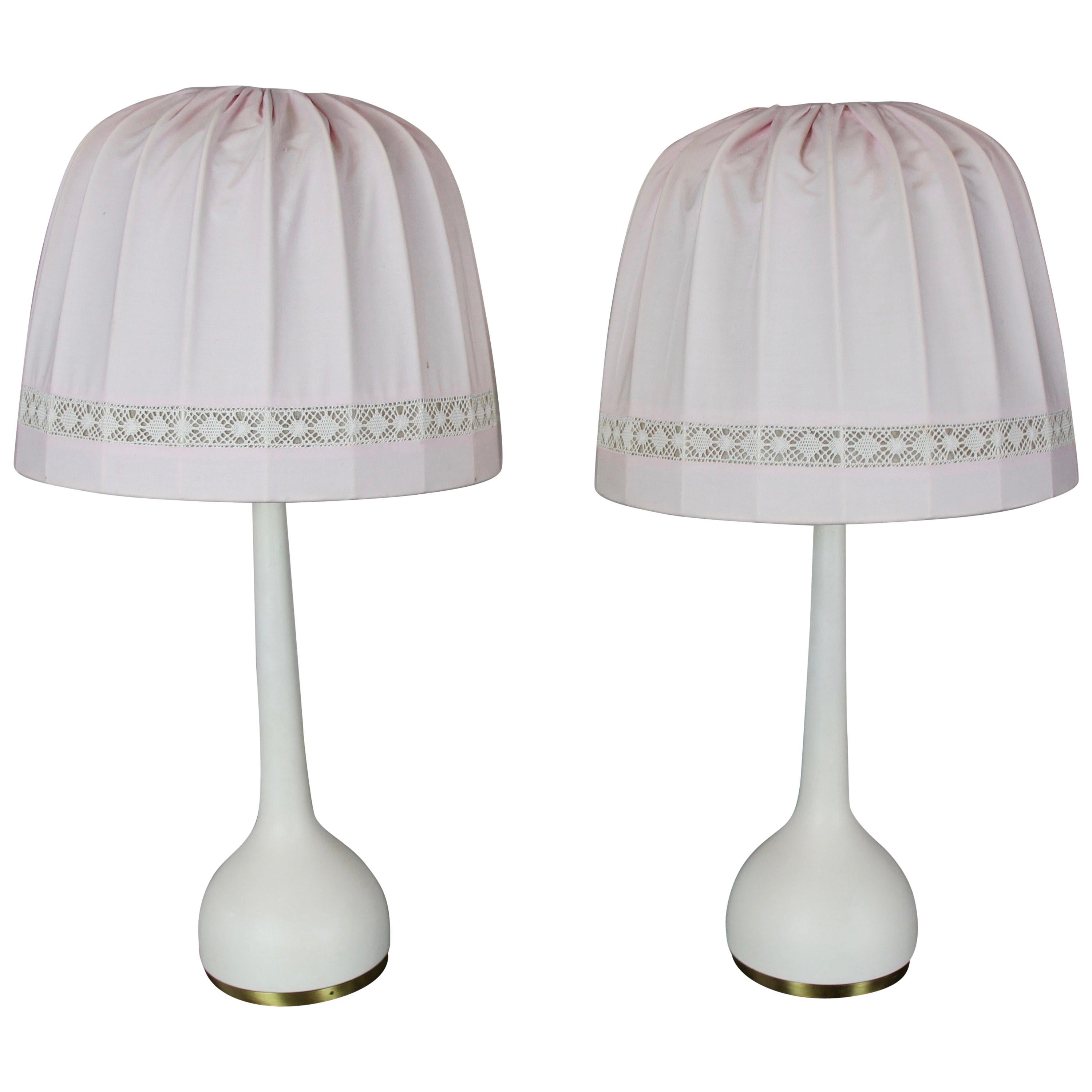 Table Lamps by Hans-Agne Jakobsson AB Markaryd, Sweden, 1960s, Set of Two For Sale