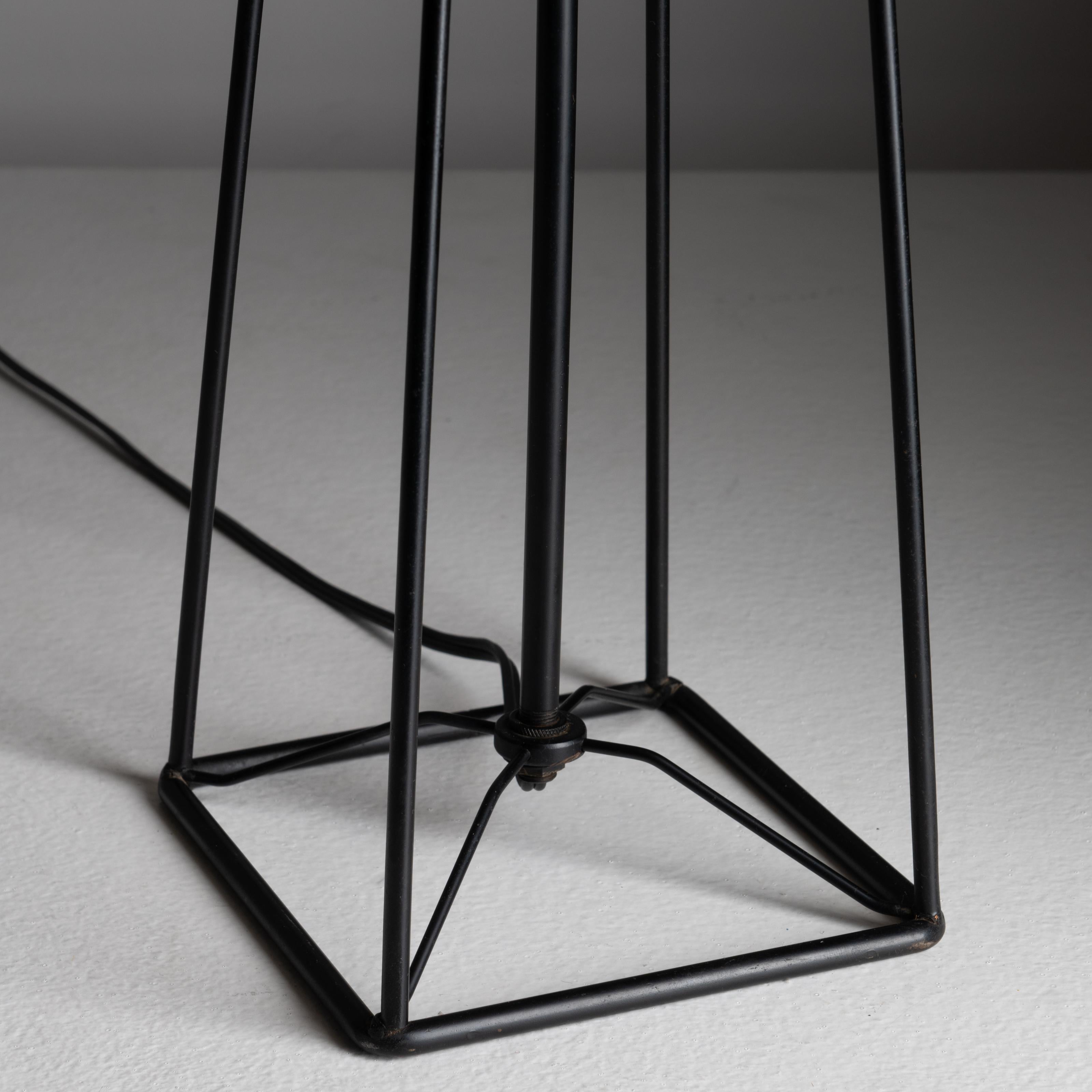Iron Table Lamps by Harry Lawenda for Kneedler-Fauchère