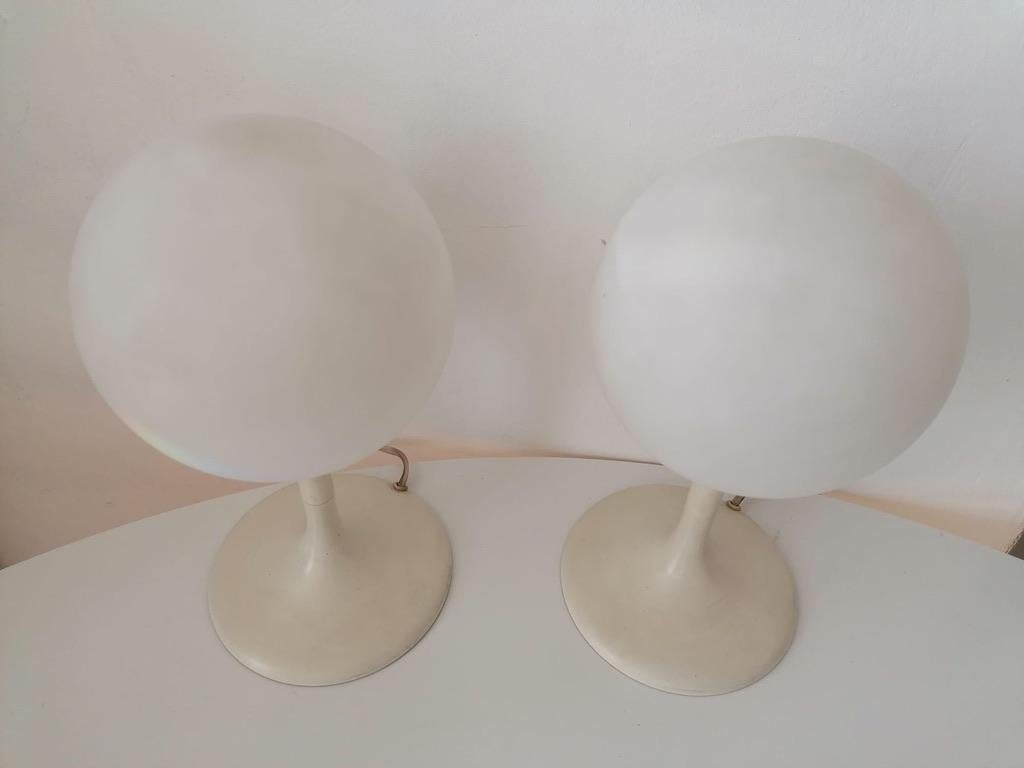 Milieu du XXe siècle Lampes de table de Max Bill pour Temde Switzerland en vente