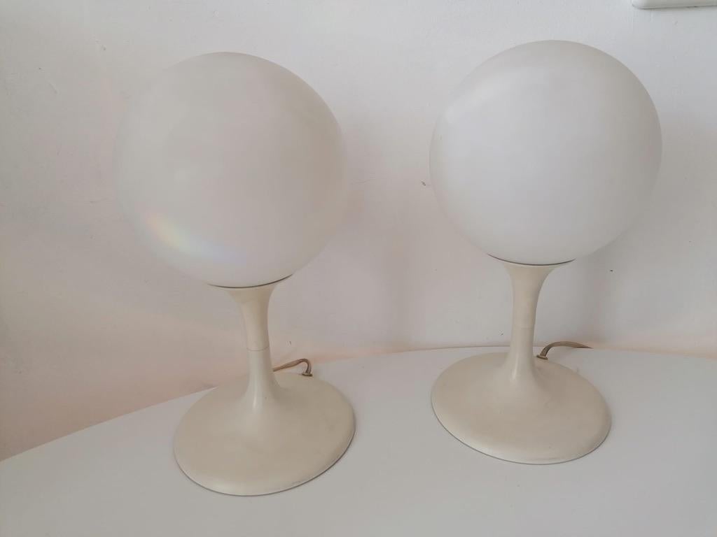 Table Lamps by Max Bill for Temde Switzerland For Sale 1