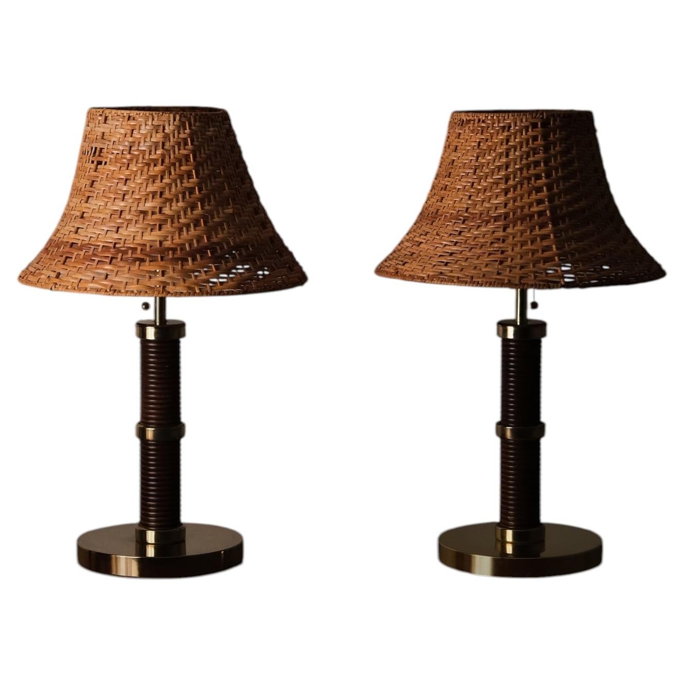 Table lamps by Miranda AB, Sweden, 1970s