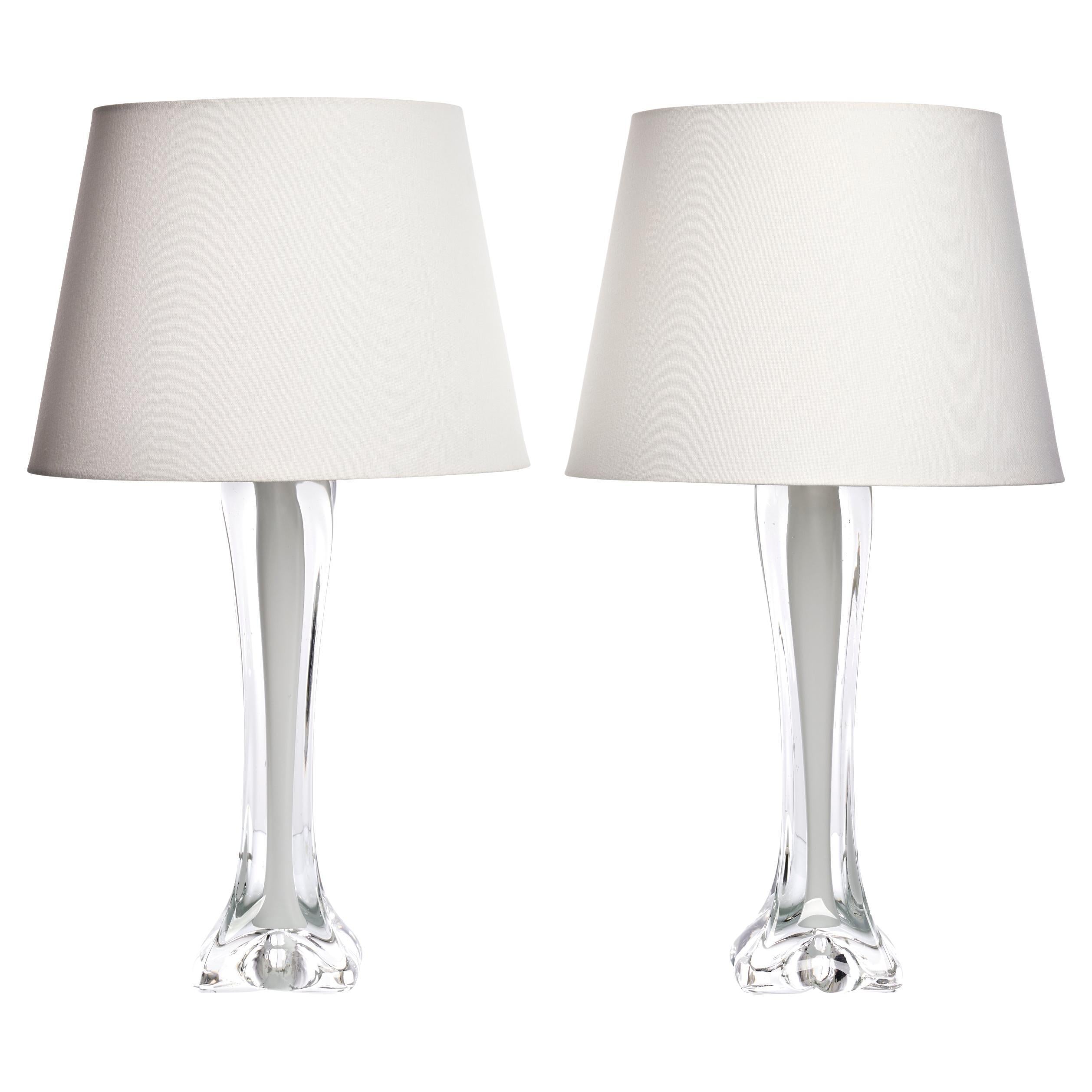 Table Lamps by Paul Kedelv for Flygfors, 1960s, Set of 2