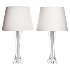 Set di 2 lampade da tavolo di Paul Kedelv per Flygfors, anni '60