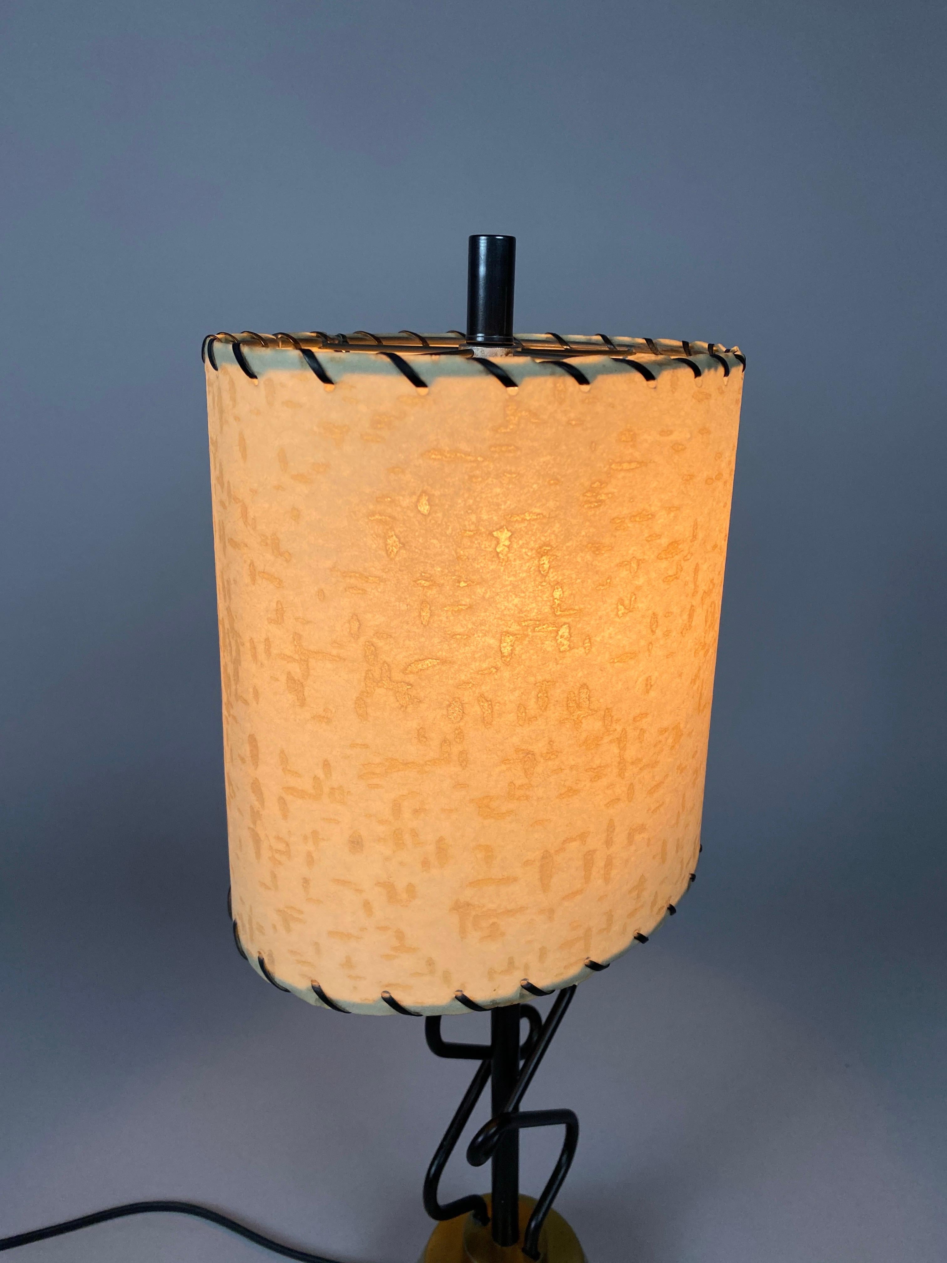 Mid-Century Modern Table Lamps by The Majestic Lamp Co. For Sale