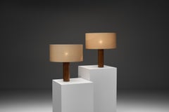 Lampade da tavolo di Uno & Östen Kristiansson per Luxus, Svezia, metà del XX secolo