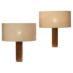 Lampes de table conçues par Uno & Östen Kristiansson pour Luxus, Suède, milieu du XXe siècle