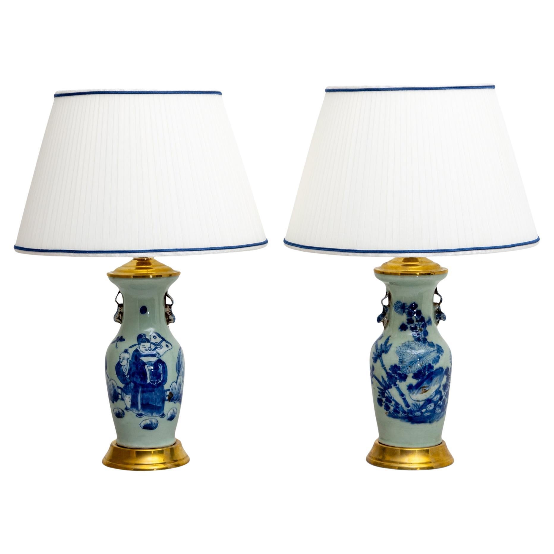 Table Lamps, China 19th Century For Sale