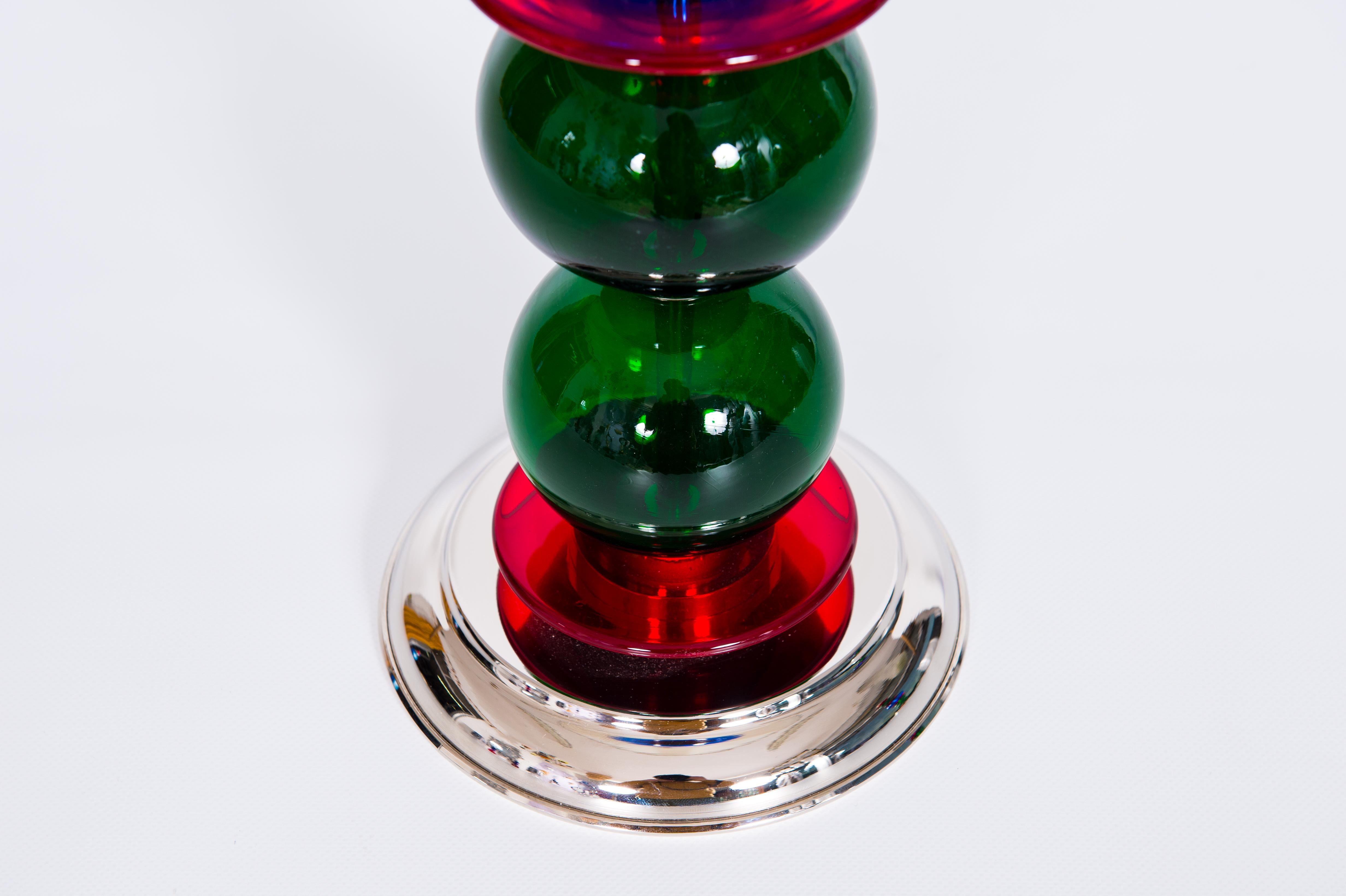 Tischlampen aus Muranoglas von Vintage Murano Gallery aus den 1980er Jahren im Angebot 4