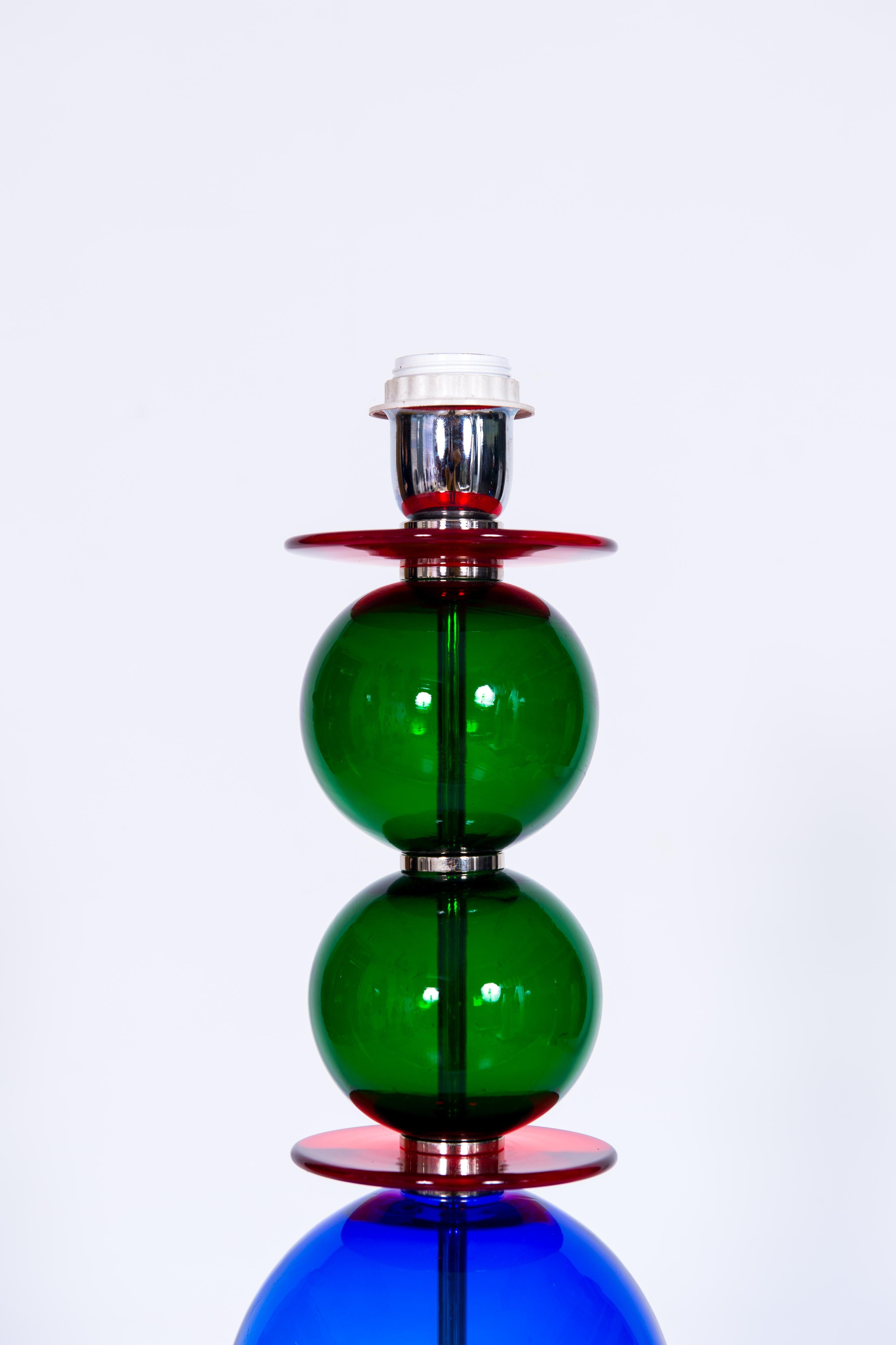 Tischlampen aus Muranoglas von Vintage Murano Gallery aus den 1980er Jahren im Angebot 7