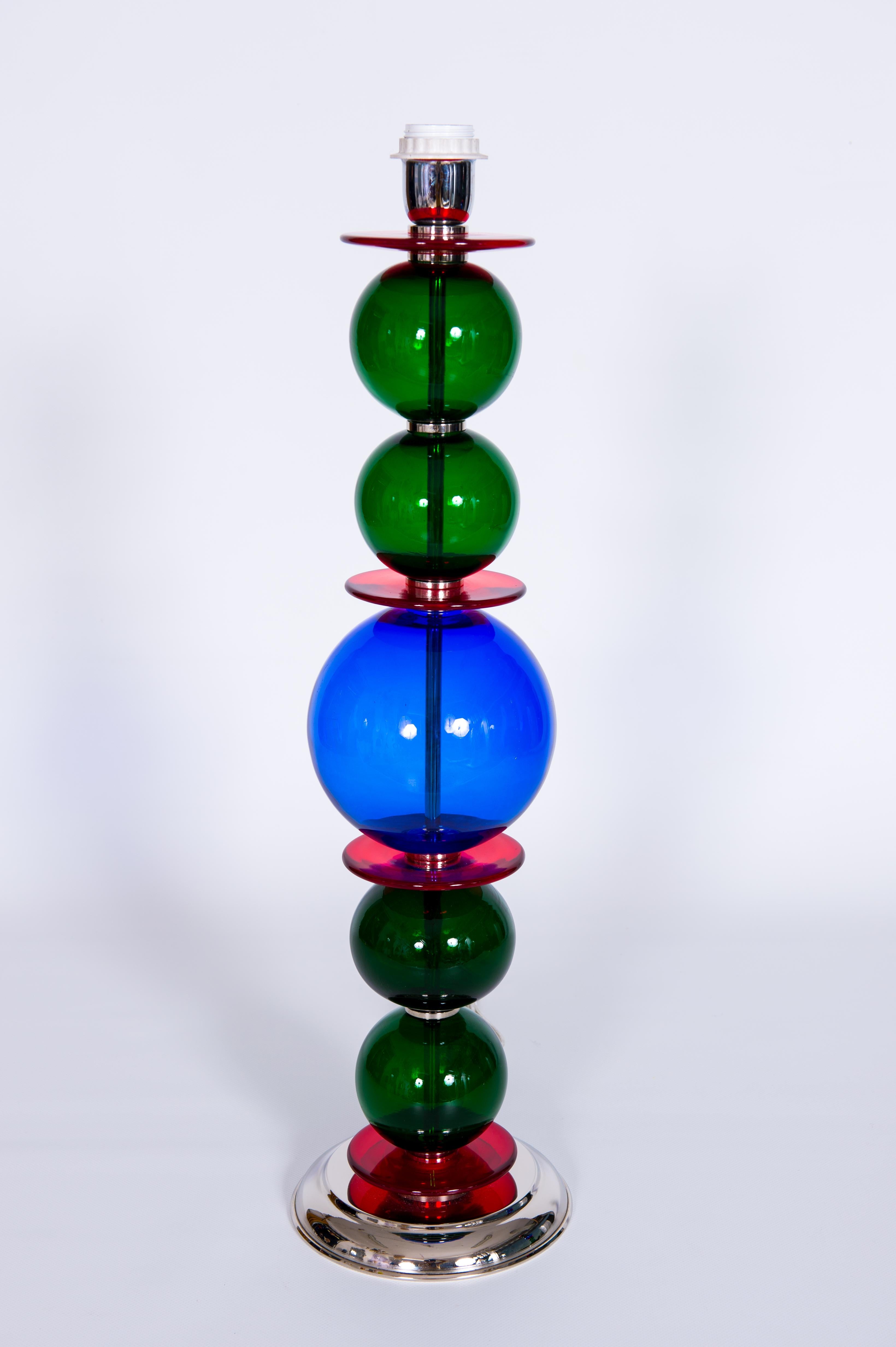 Tischlampen aus Muranoglas von Vintage Murano Gallery aus den 1980er Jahren im Angebot 10