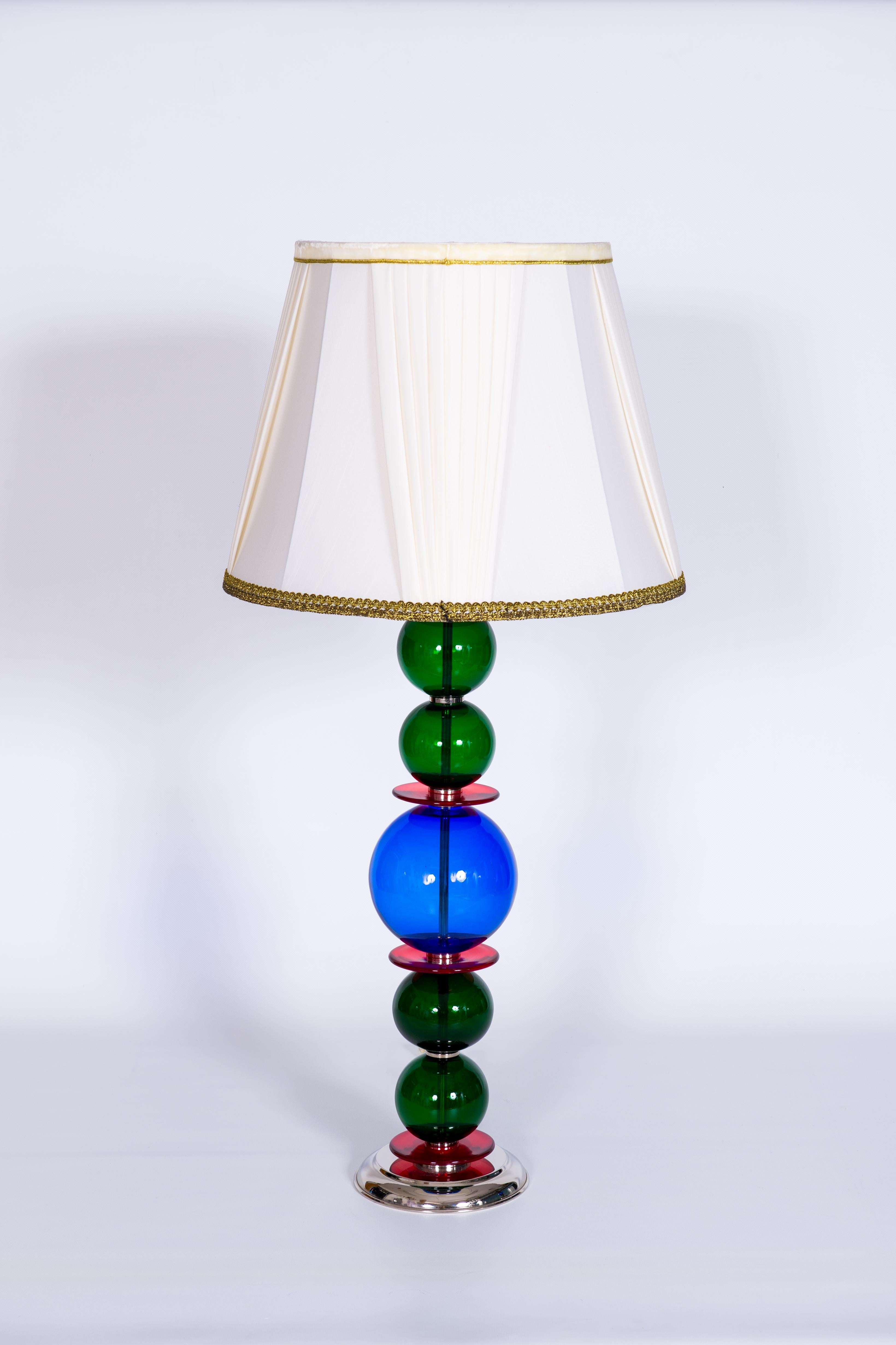 Tischlampen aus Muranoglas von Vintage Murano Gallery aus den 1980er Jahren im Zustand „Hervorragend“ im Angebot in Villaverla, IT