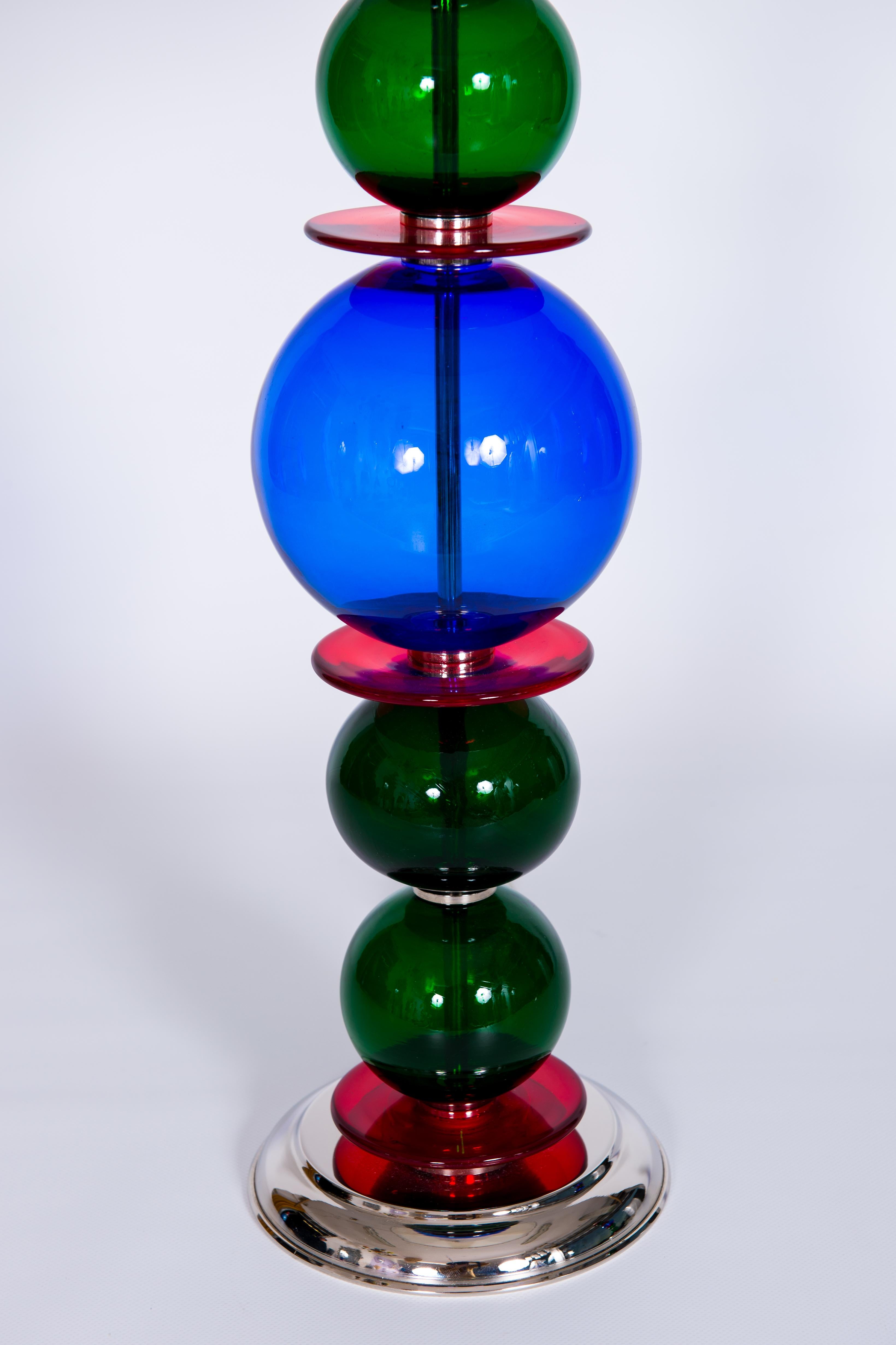 Tischlampen aus Muranoglas von Vintage Murano Gallery aus den 1980er Jahren (Ende des 20. Jahrhunderts) im Angebot