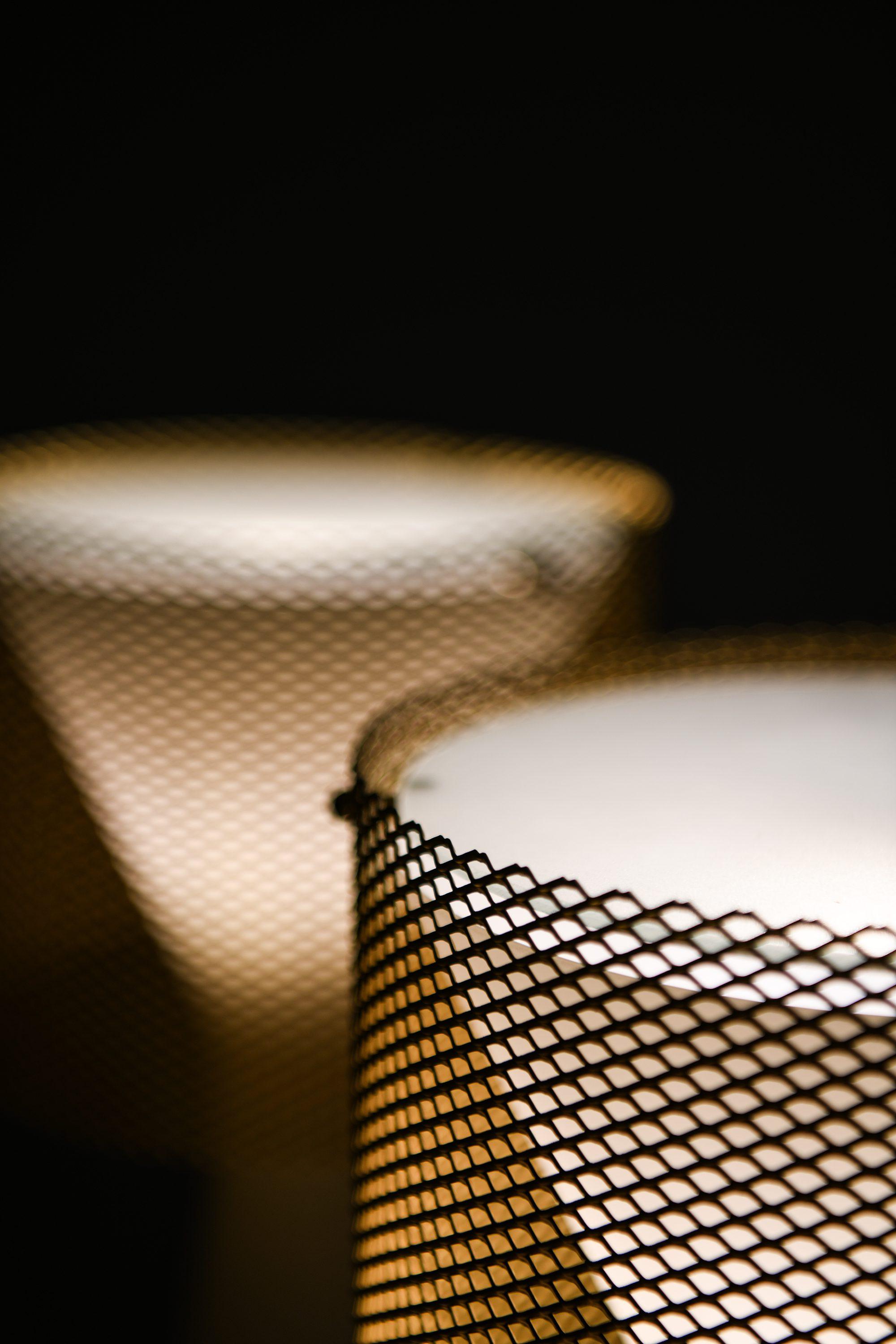 Table Lamps in Opaline Glass, Brass and Glass by Lisa Johansson-Pape, 1950's For Sale 1