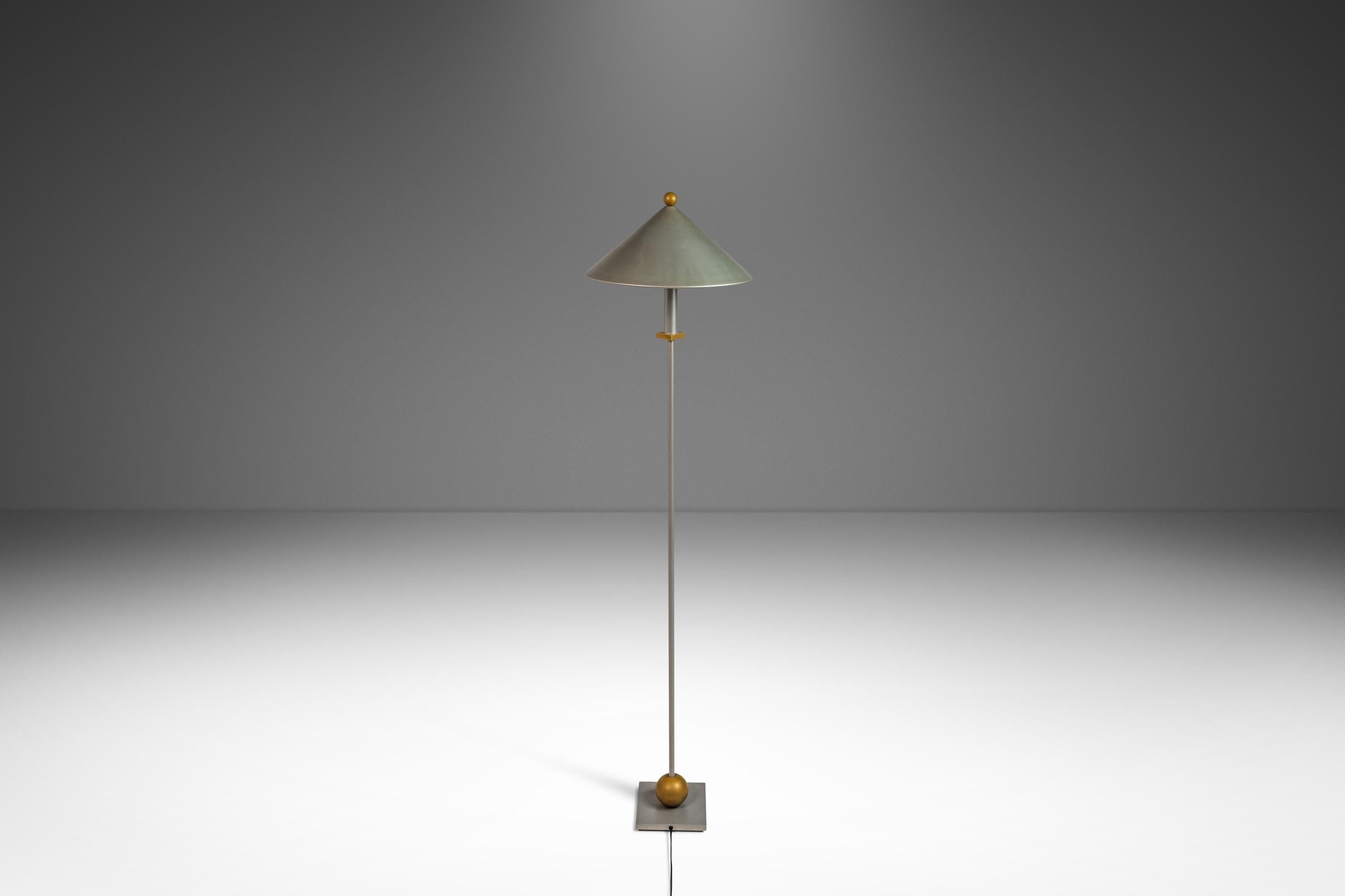 American Table Lamps & Matching Floor Lamp by George Kovacs for Sonneman, USA, c. 1990's