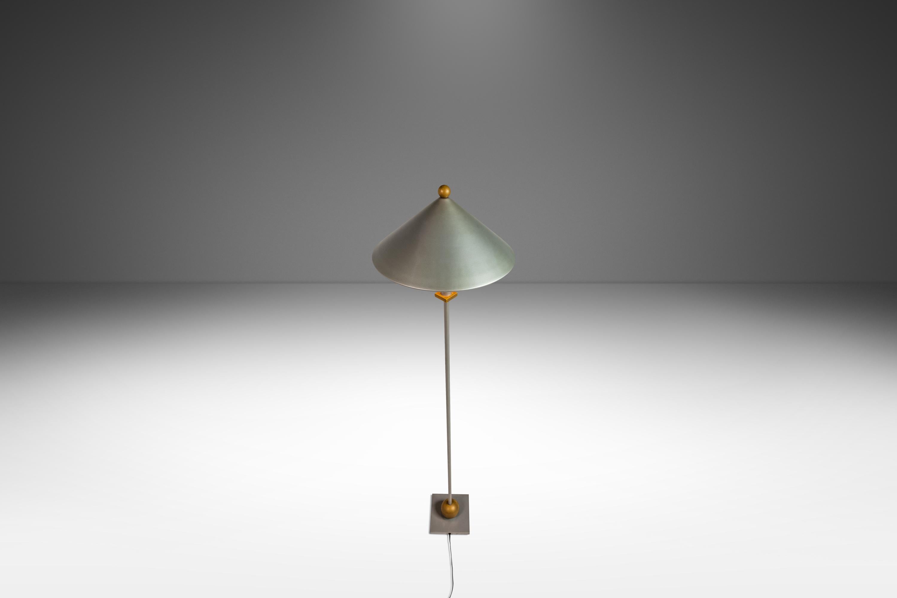 Table Lamps & Matching Floor Lamp by George Kovacs for Sonneman, USA, c. 1990's 1