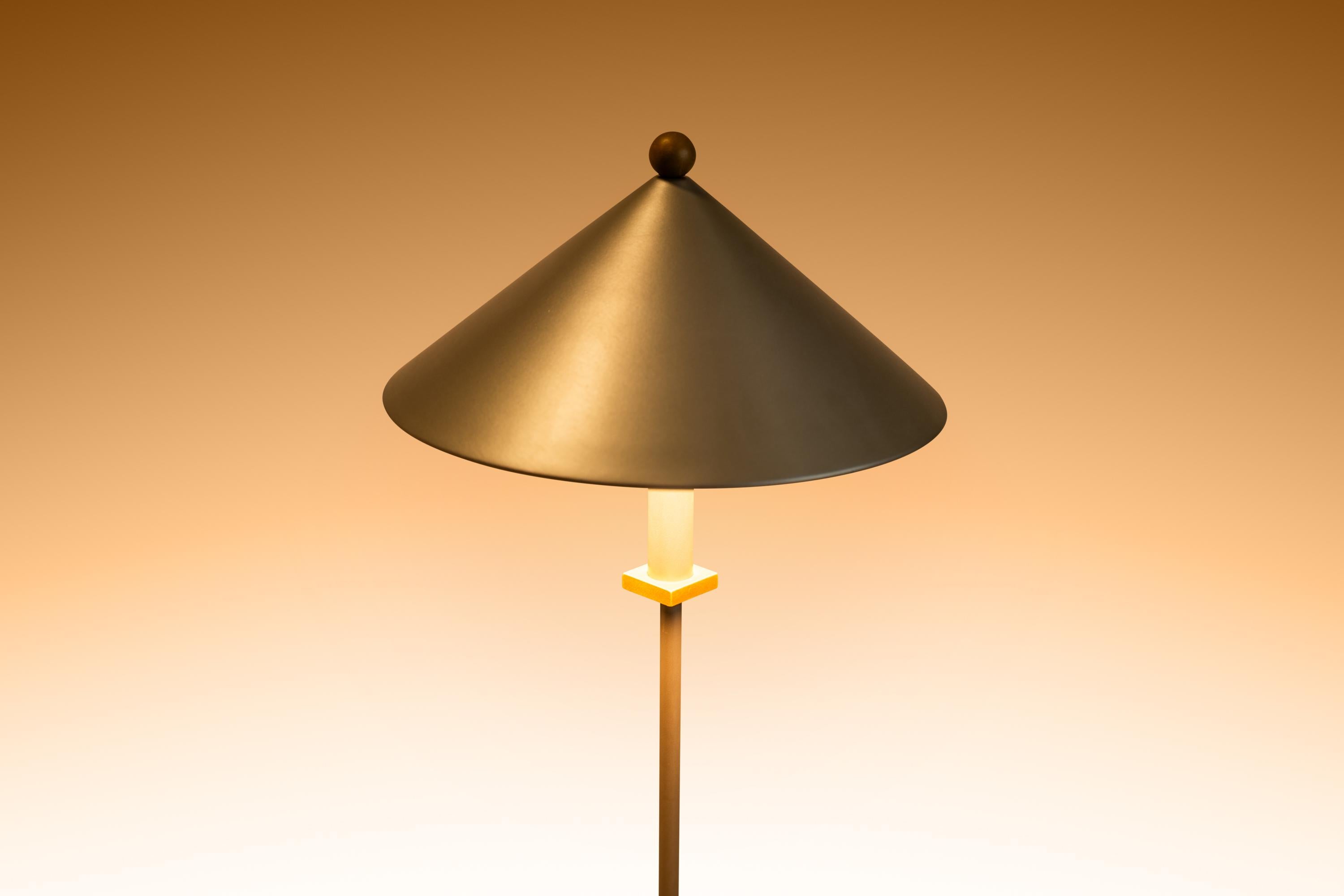 Table Lamps & Matching Floor Lamp by George Kovacs for Sonneman, USA, c. 1990's 2