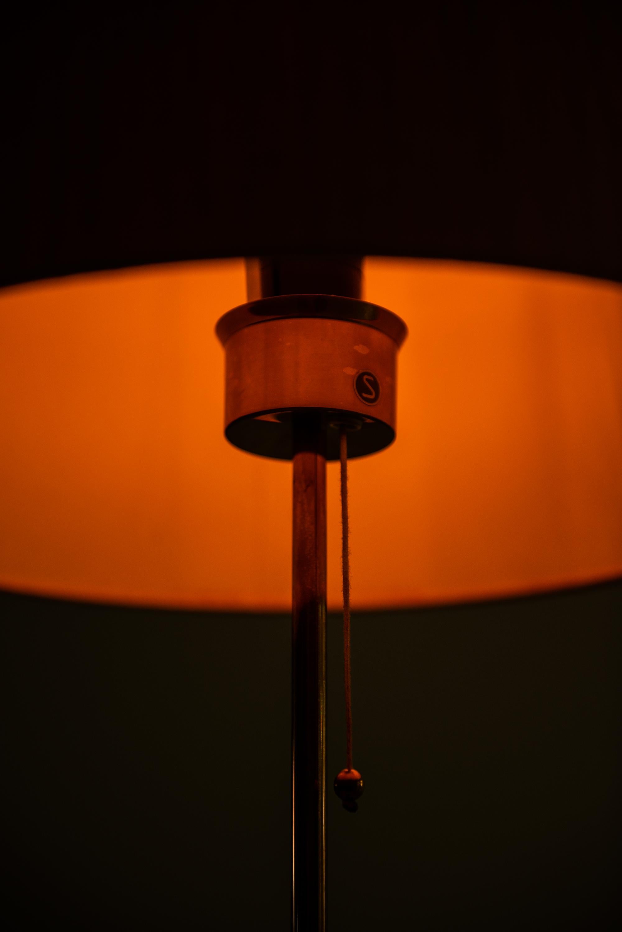 Table Lamps Model B-024 in Brass Produced by Bergbom in Sweden 3