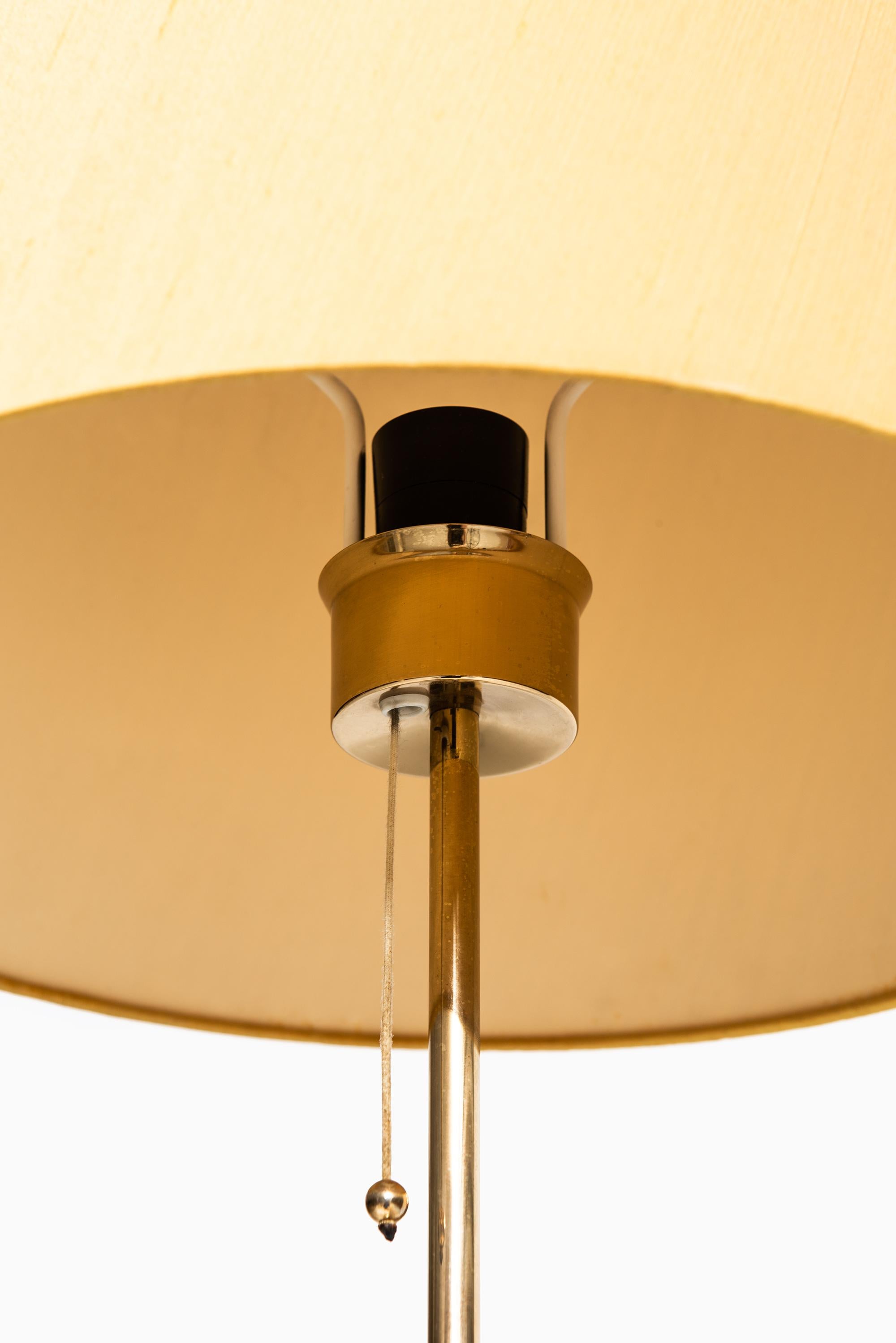 Swedish Table Lamps Model B-024 in Brass Produced by Bergbom in Sweden