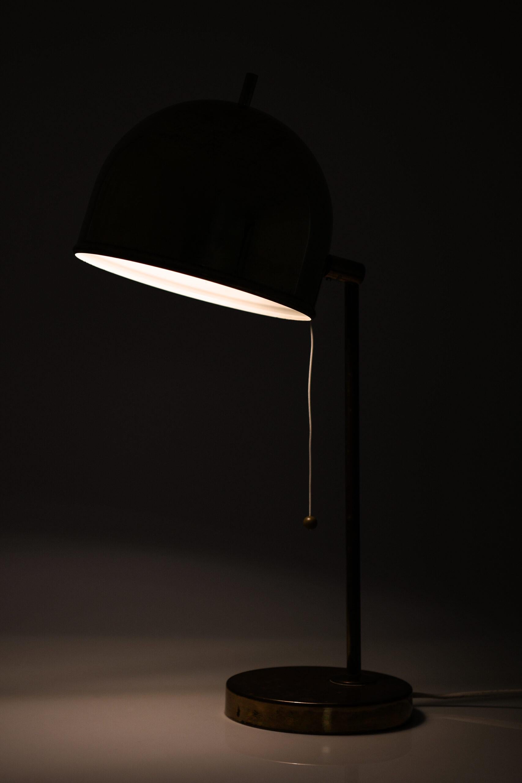 Mid-20th Century Table Lamps Model B-075 Produced by Bergbom in Sweden For Sale