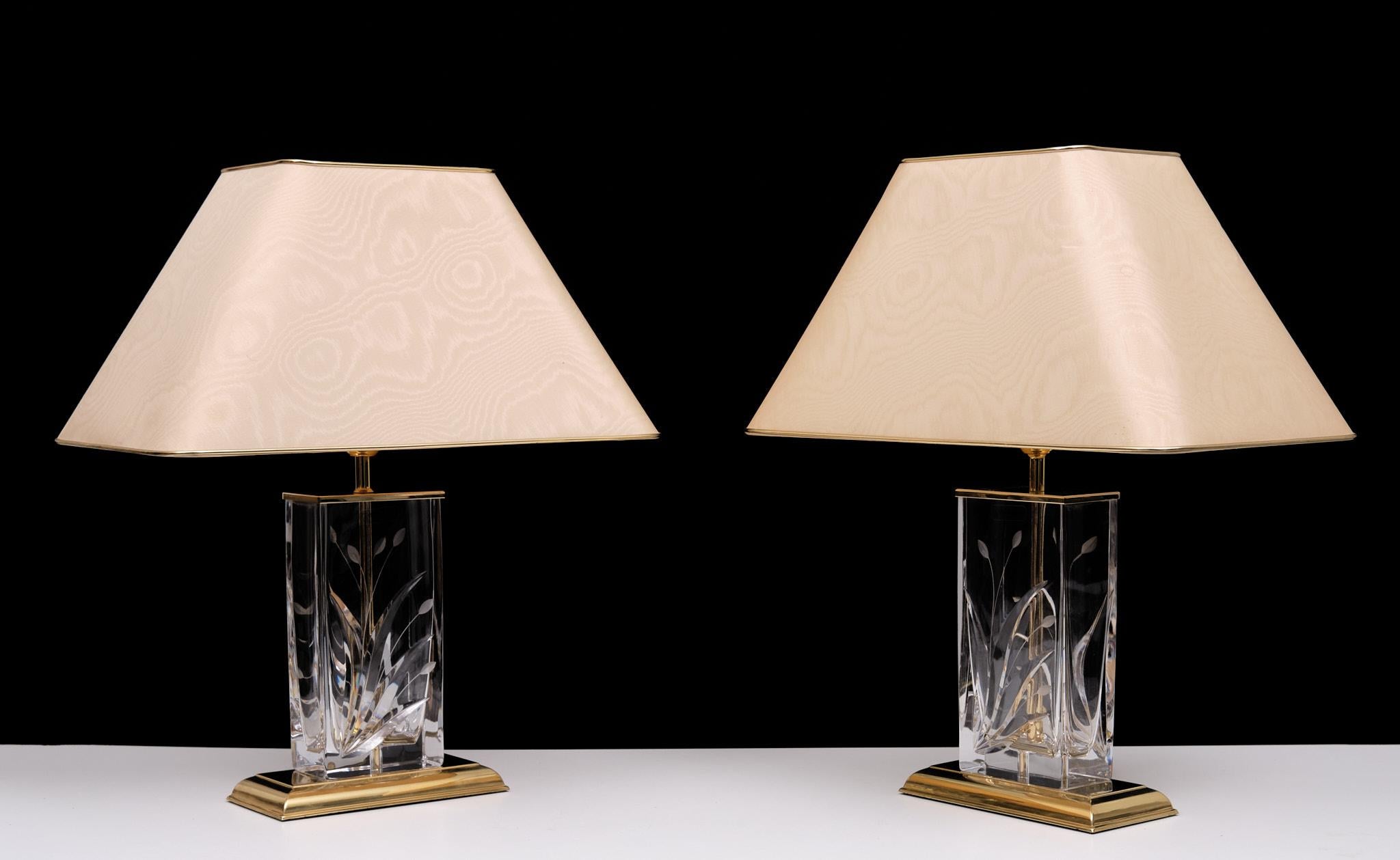 Table lamps Nachtmann Leuchten Hollywood Regency  1970s Germany  For Sale 3