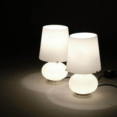 Table Lamps Nr. 1853 by Max Ingrand for Fontana Arte, 1970s, Set of 2