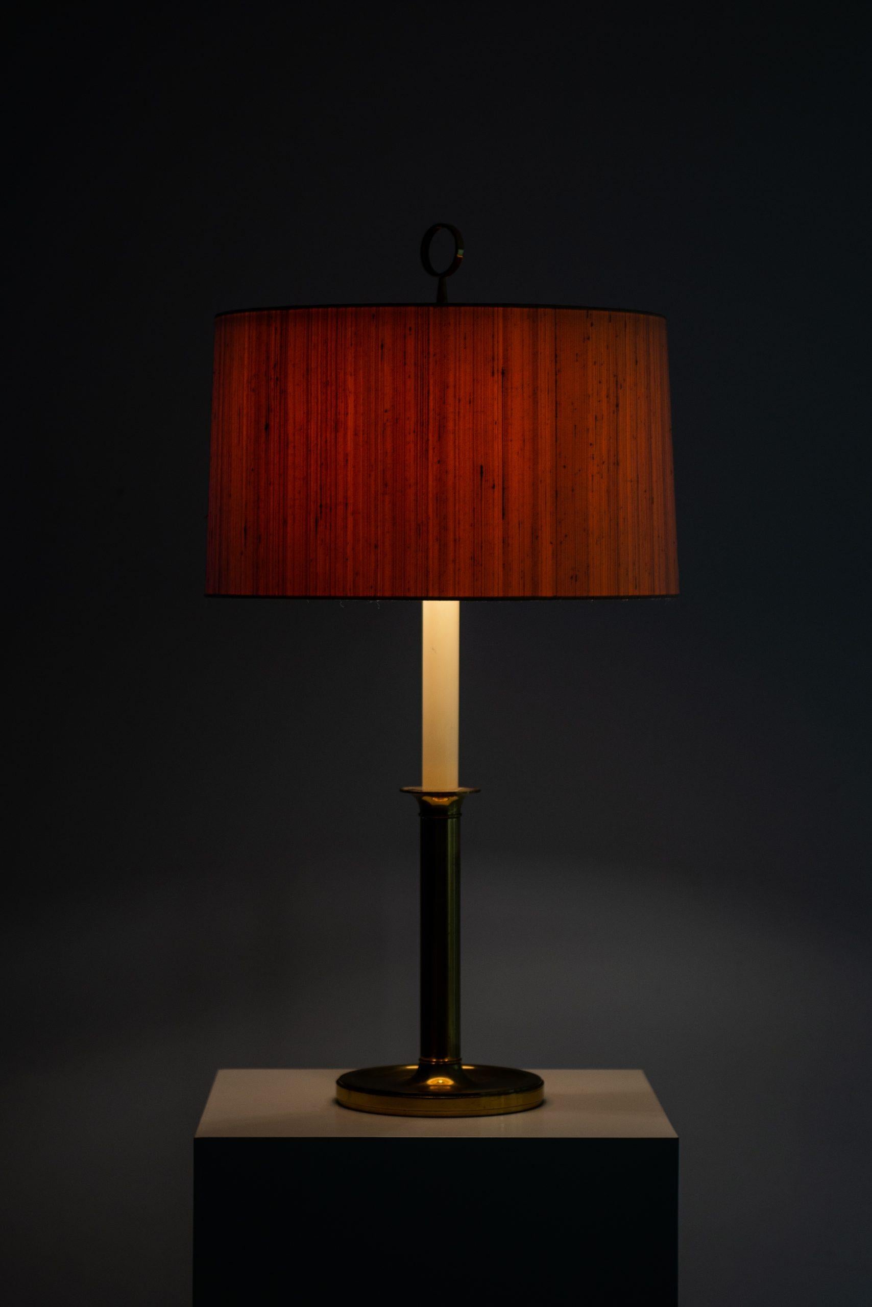 Brass Table Lamps Probably Produced in Germany