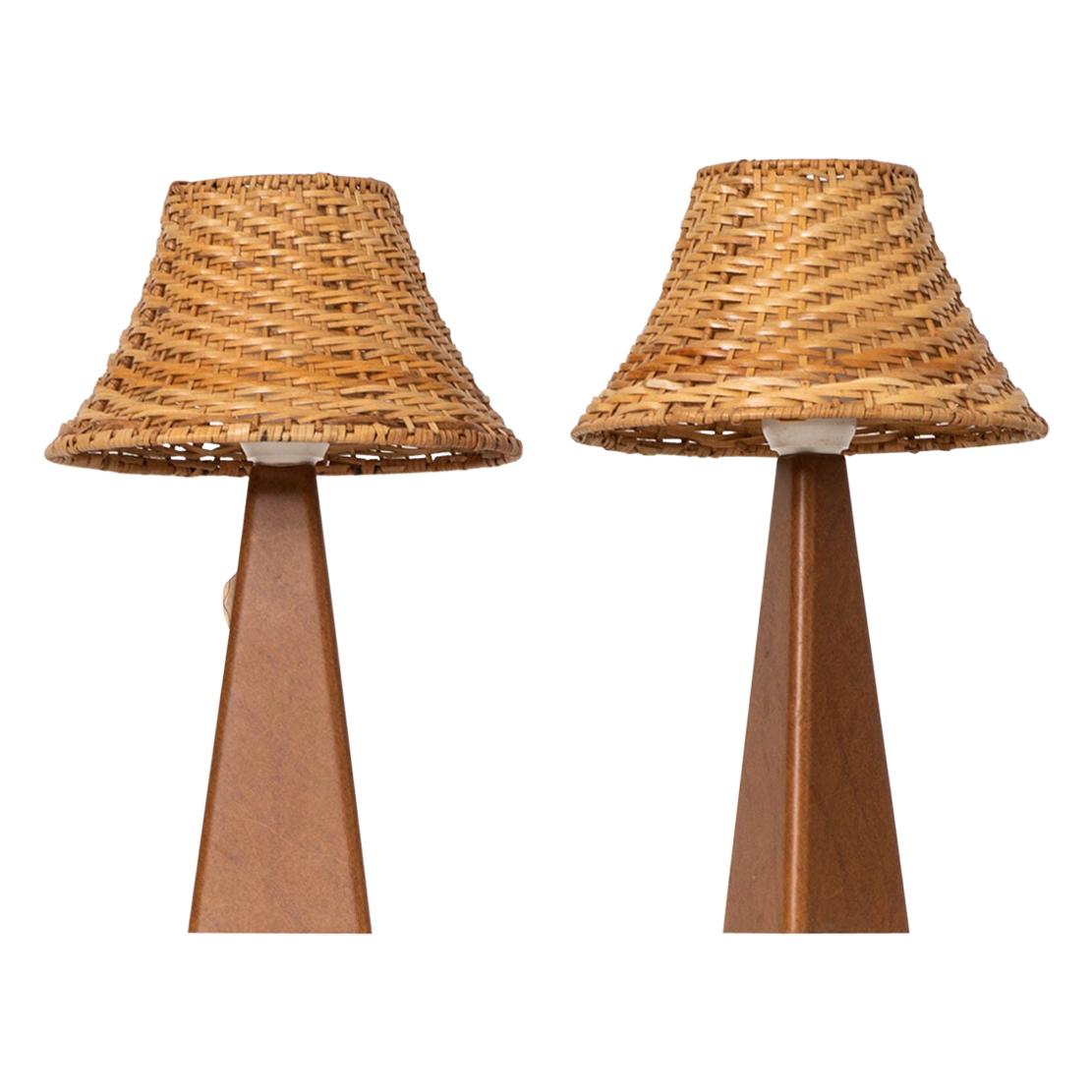 Table Lamps Produced by AB Armaturhantverk in Sweden For Sale