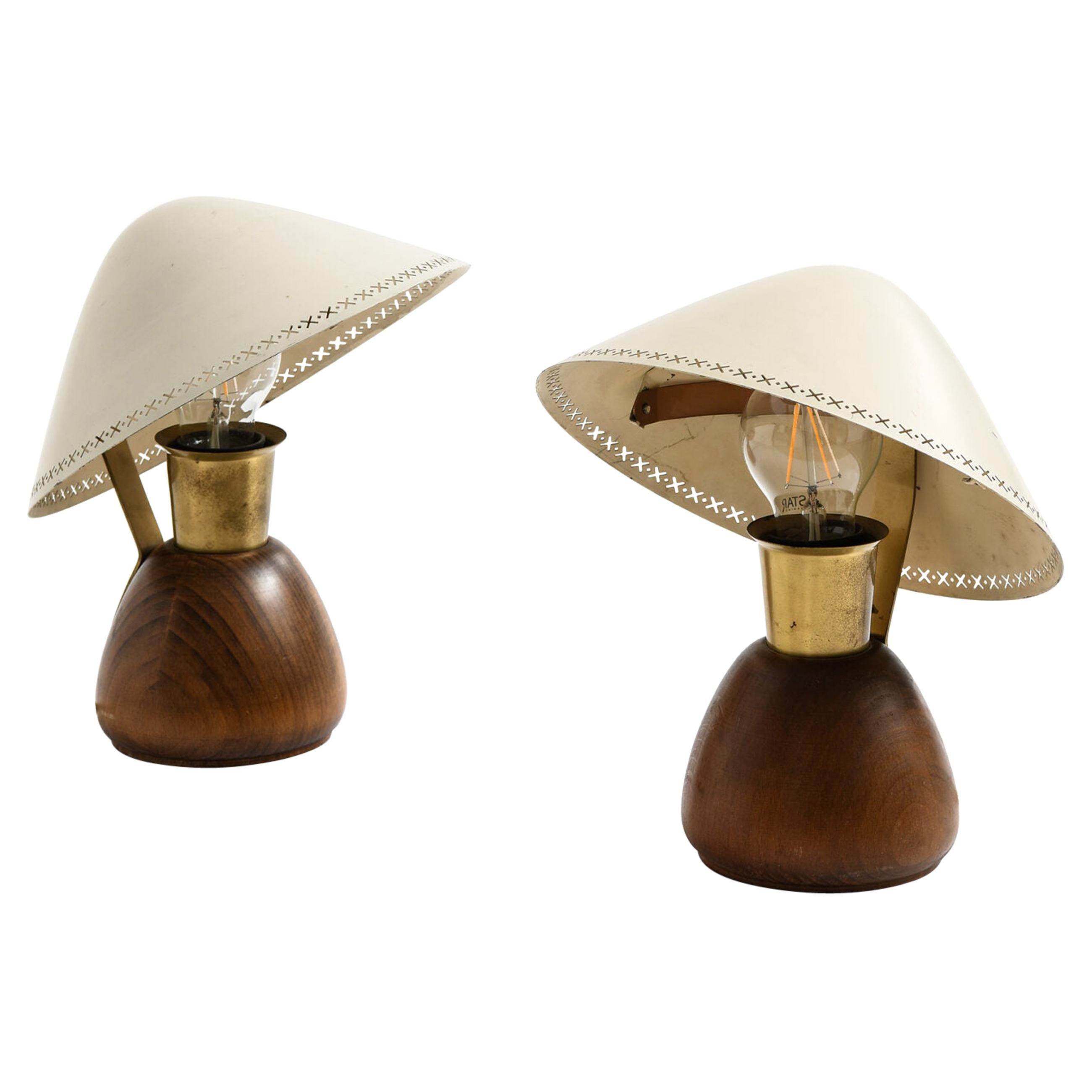Table Lamps Produced by ASEA in Sweden