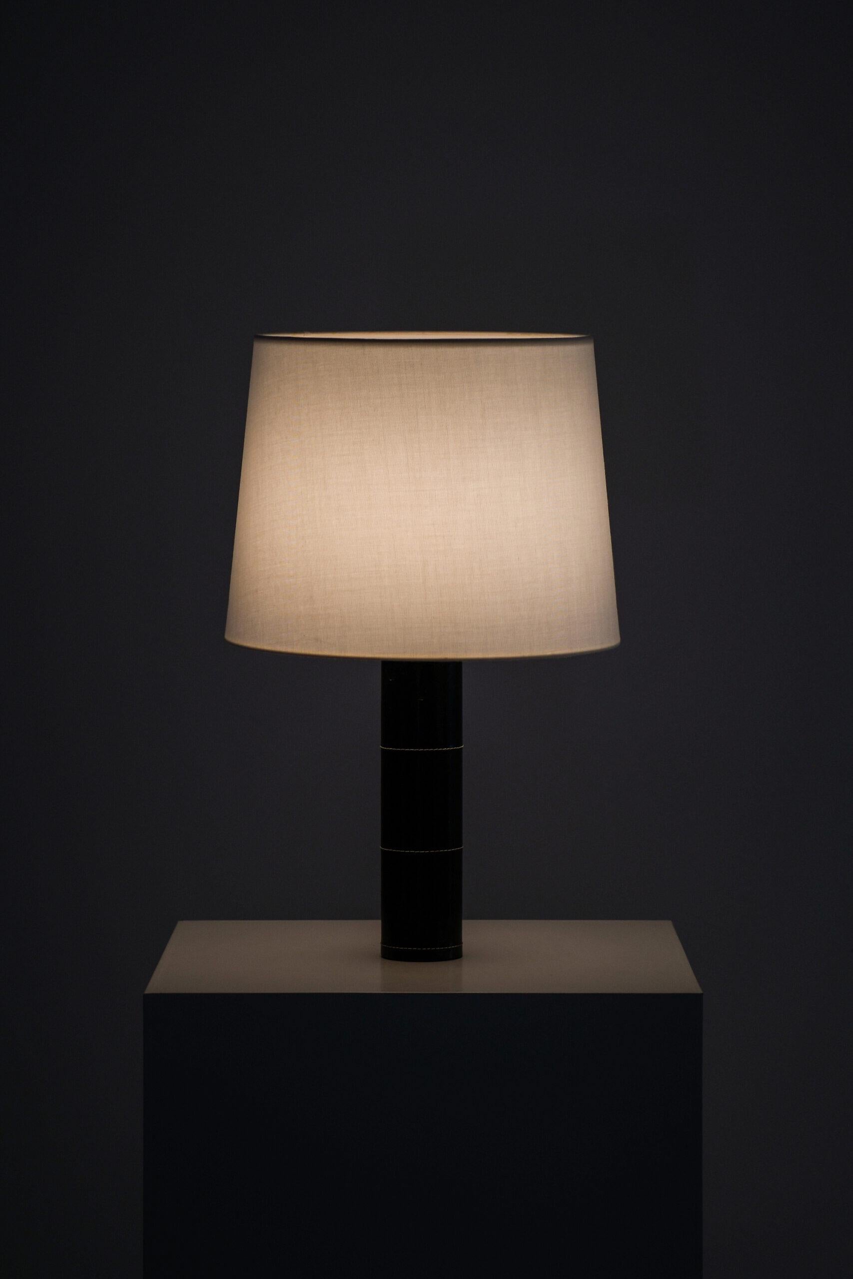 Mid-20th Century Table Lamps Produced by Bergbom in Sweden For Sale